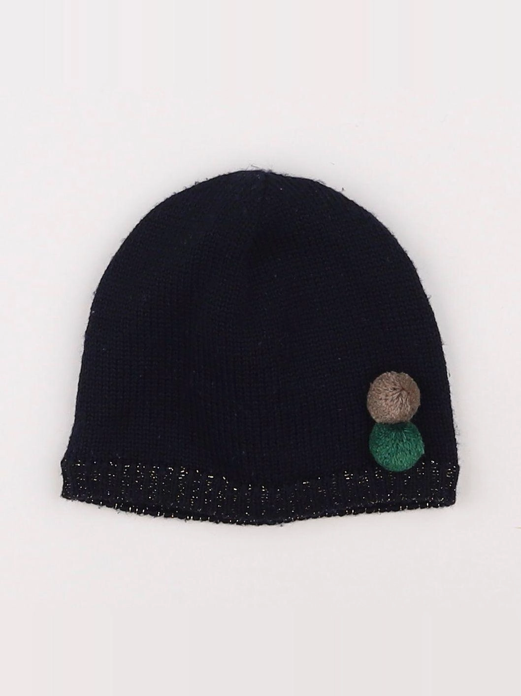 Petit Bateau - bonnet bleu - 3/5 ans