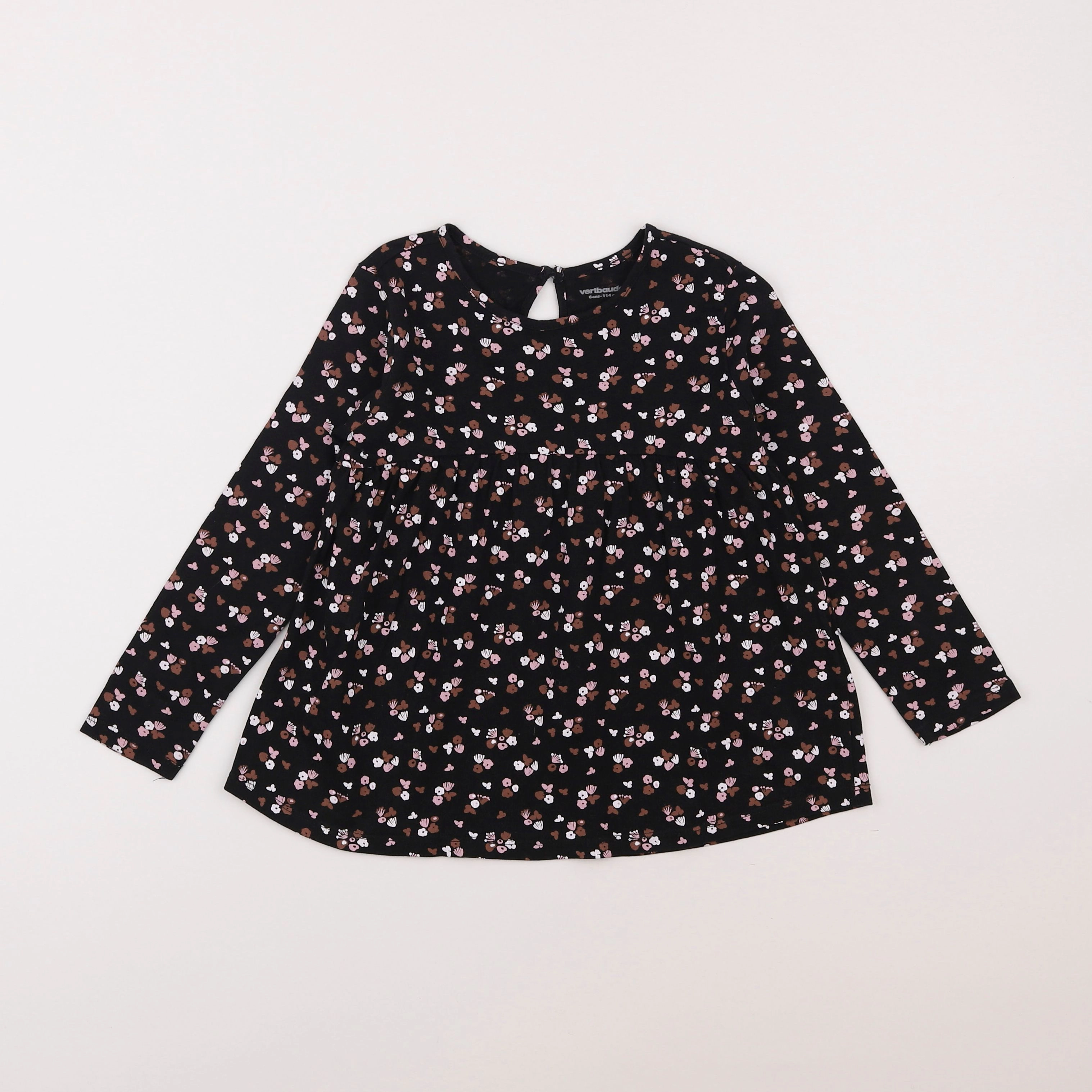 Vertbaudet - tee-shirt multicolore - 6 ans