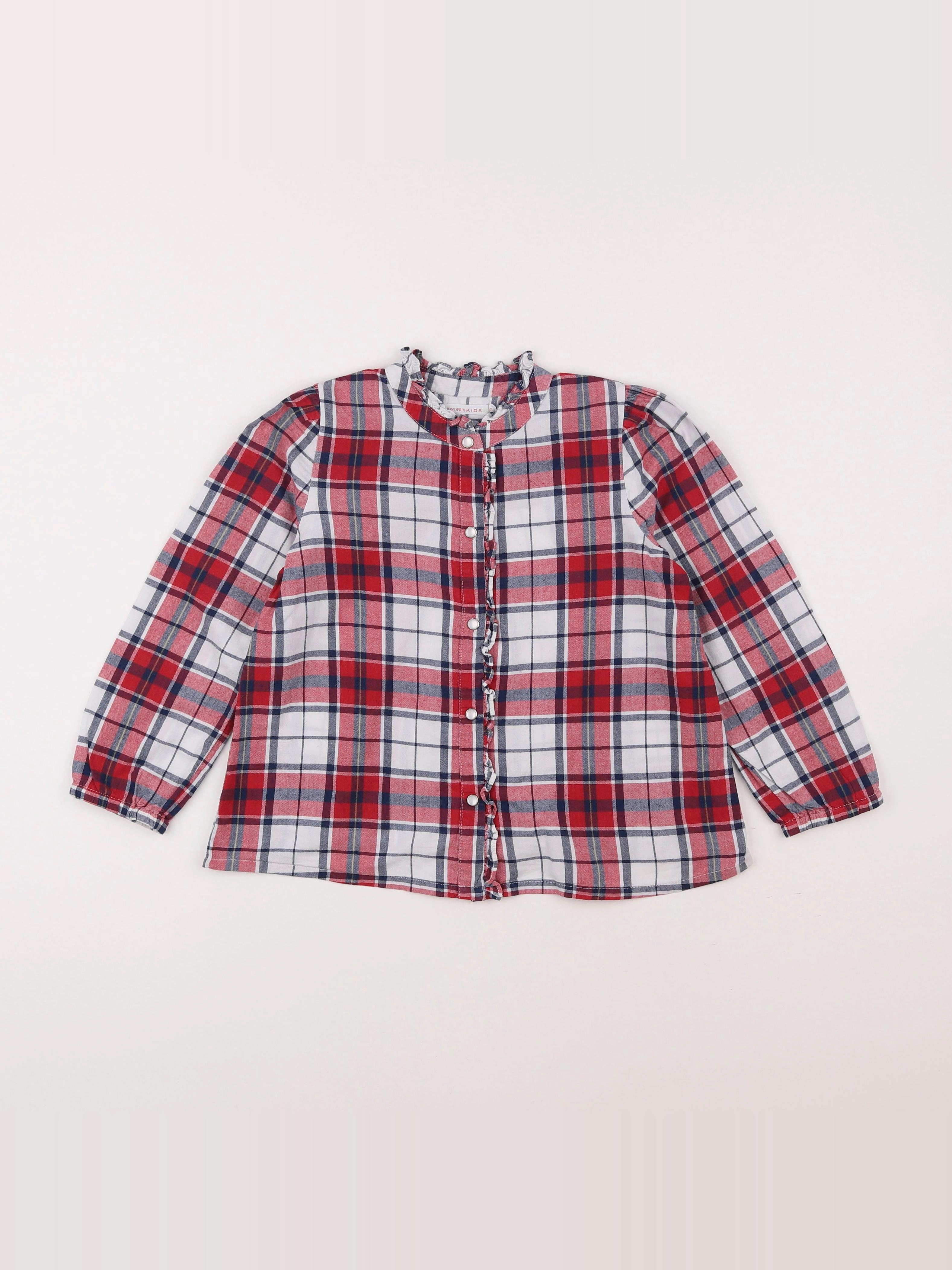 Monoprix - blouse multicolore - 6 ans