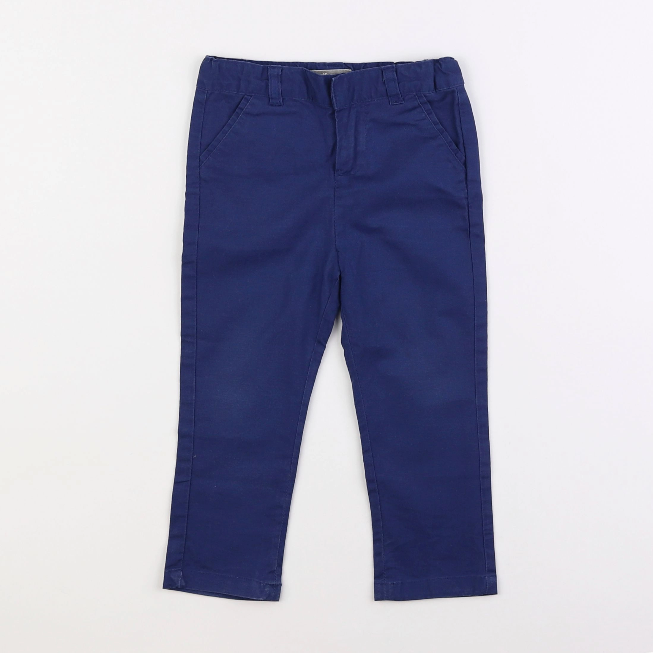 Vertbaudet - pantalon bleu - 2 ans