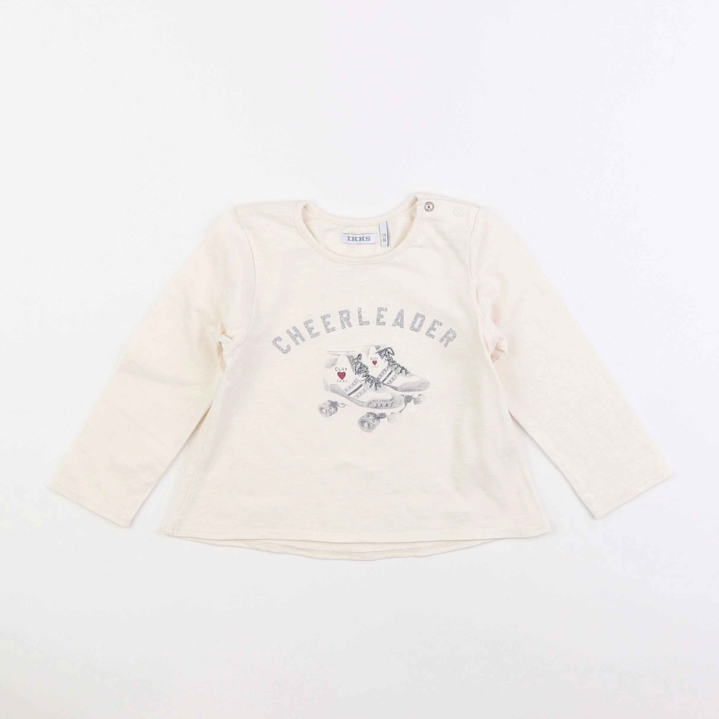 IKKS - tee-shirt beige - 2 ans