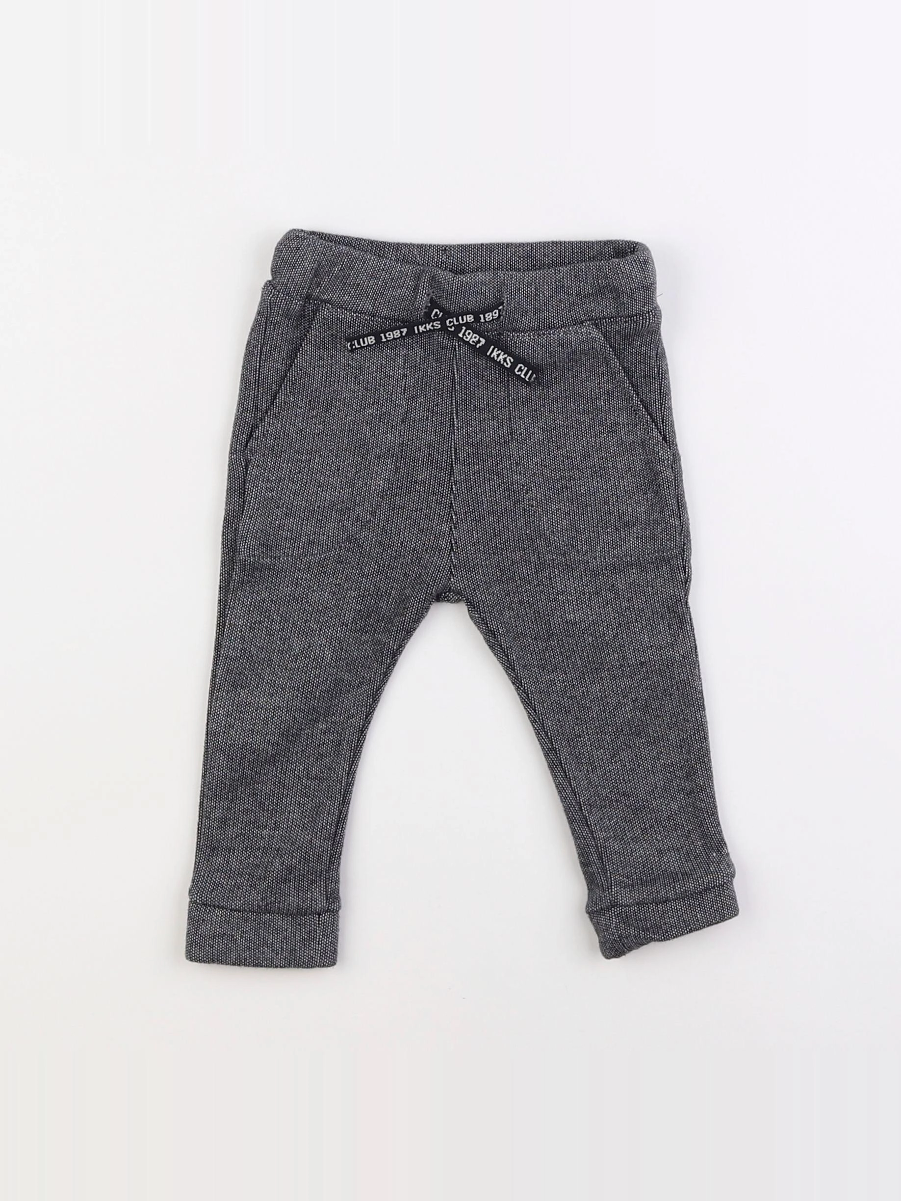 IKKS - pantalon gris - 12 mois