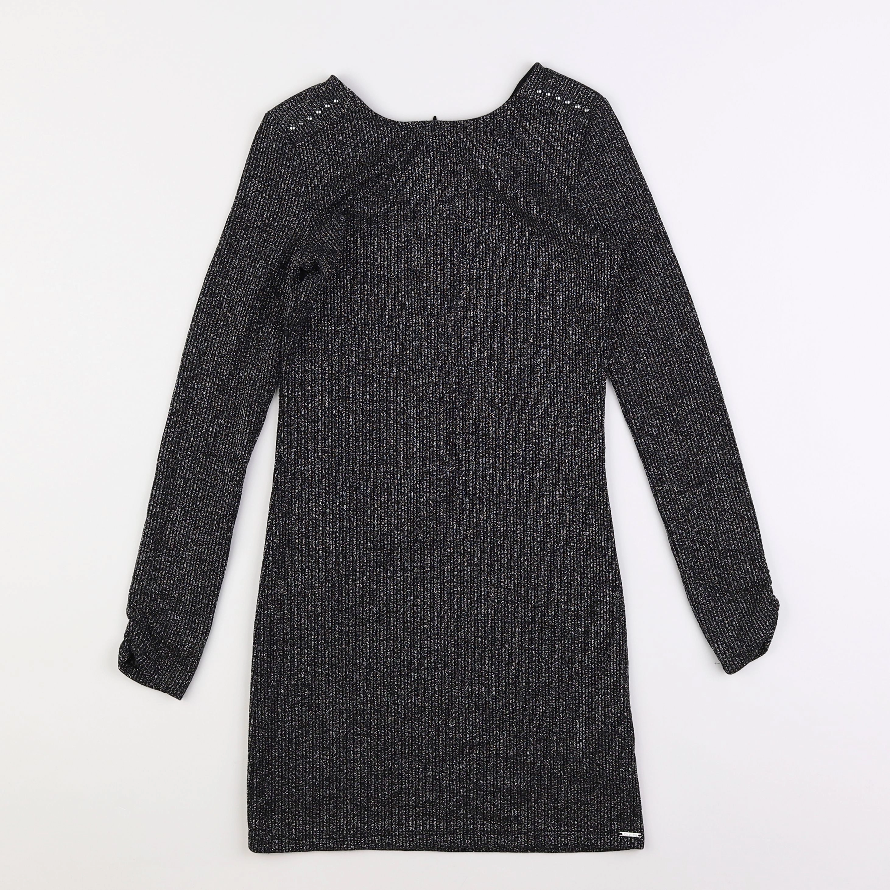 IKKS - robe noir, argent - 10 ans