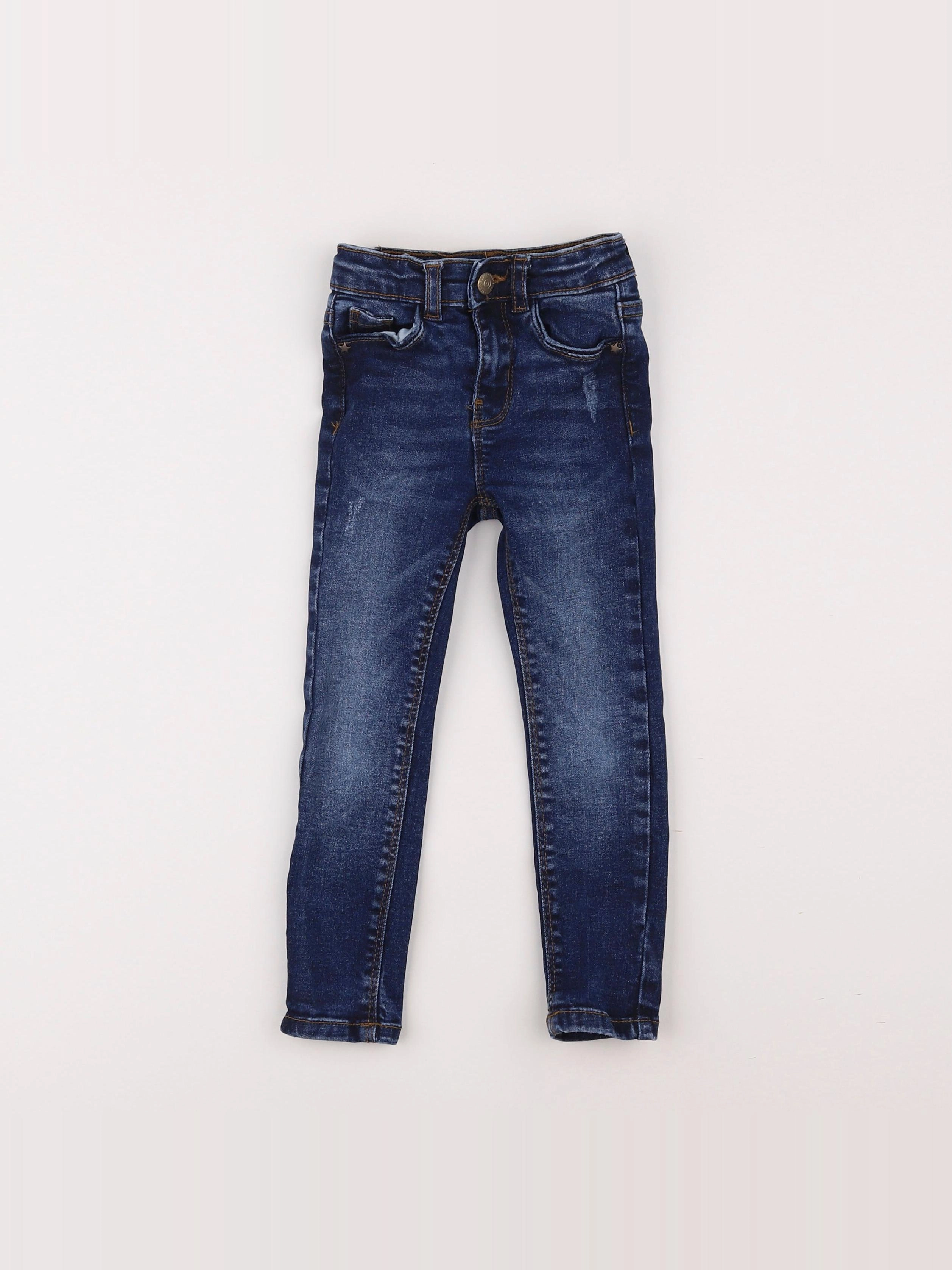 Vertbaudet - jean bleu - 3 ans