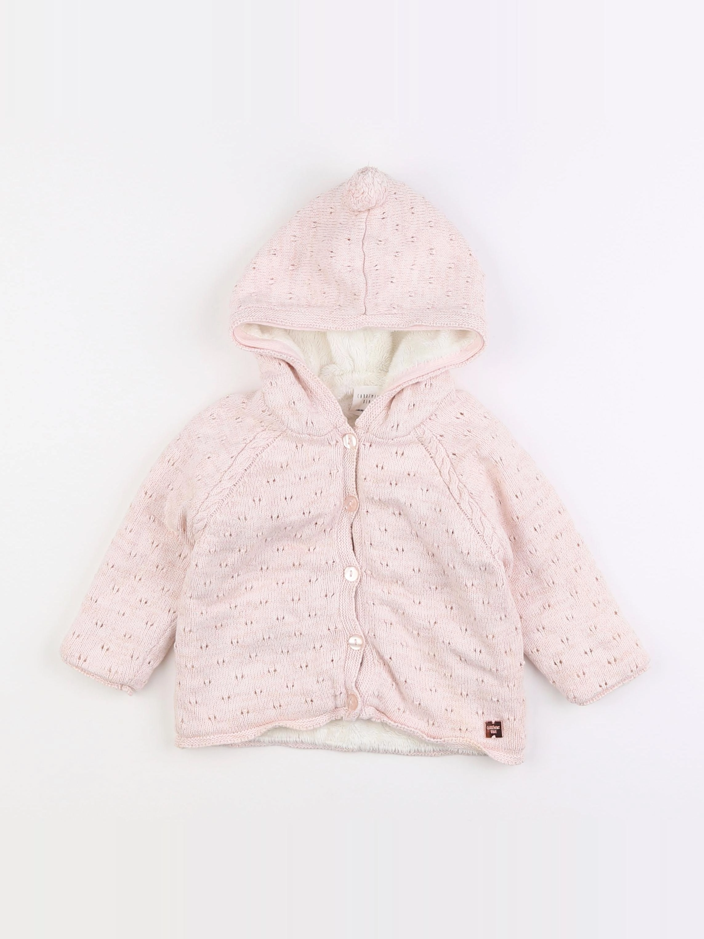 Carrément Beau - veste rose - 18 mois