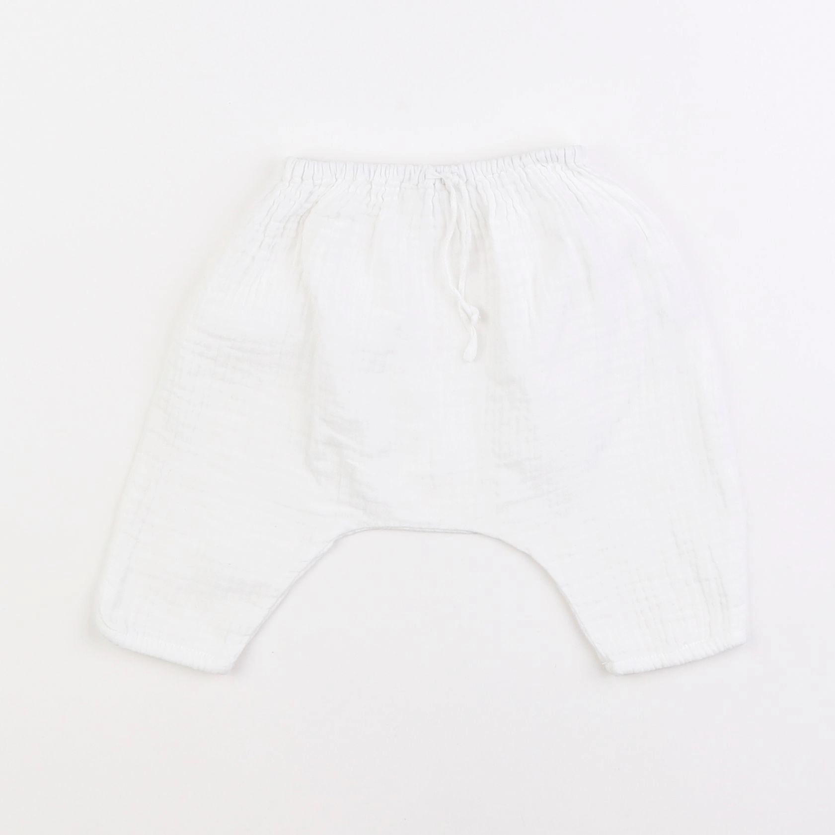 Boutchou - sarouel blanc - 1 mois