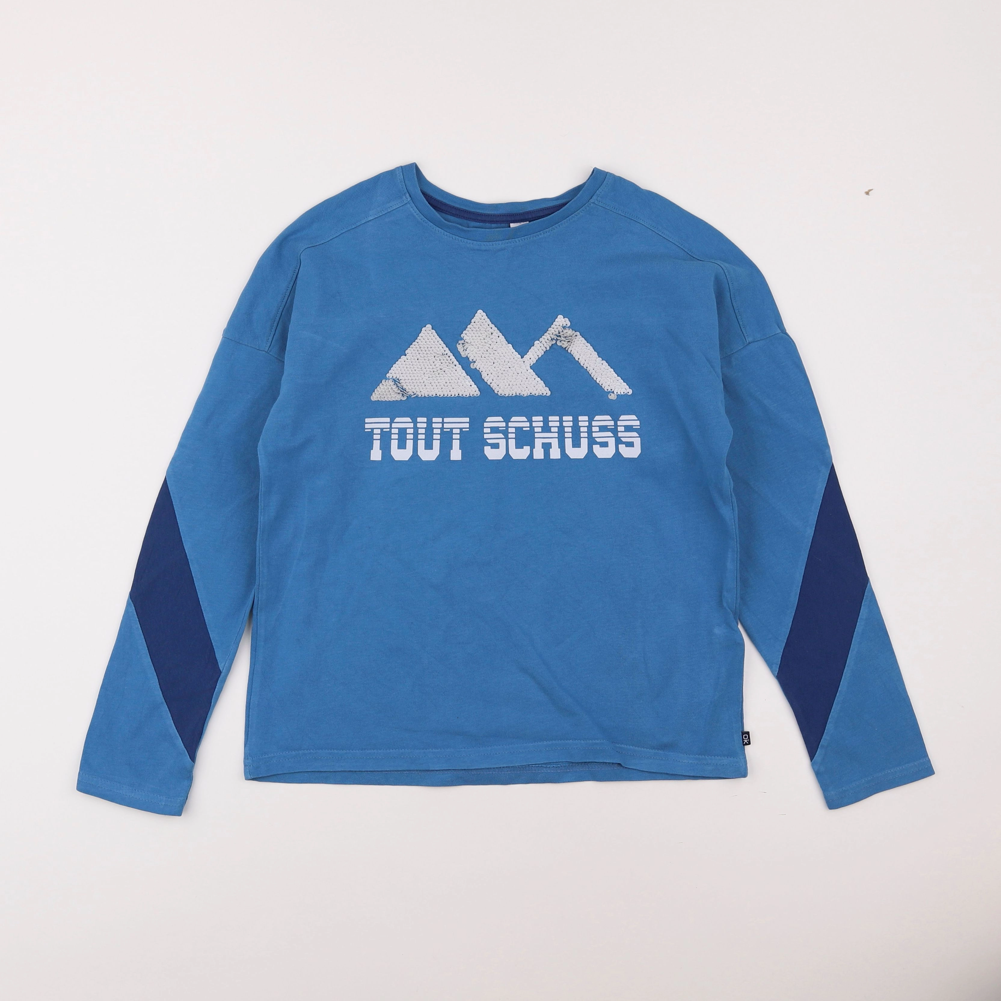 Okaidi - tee-shirt bleu - 10 ans