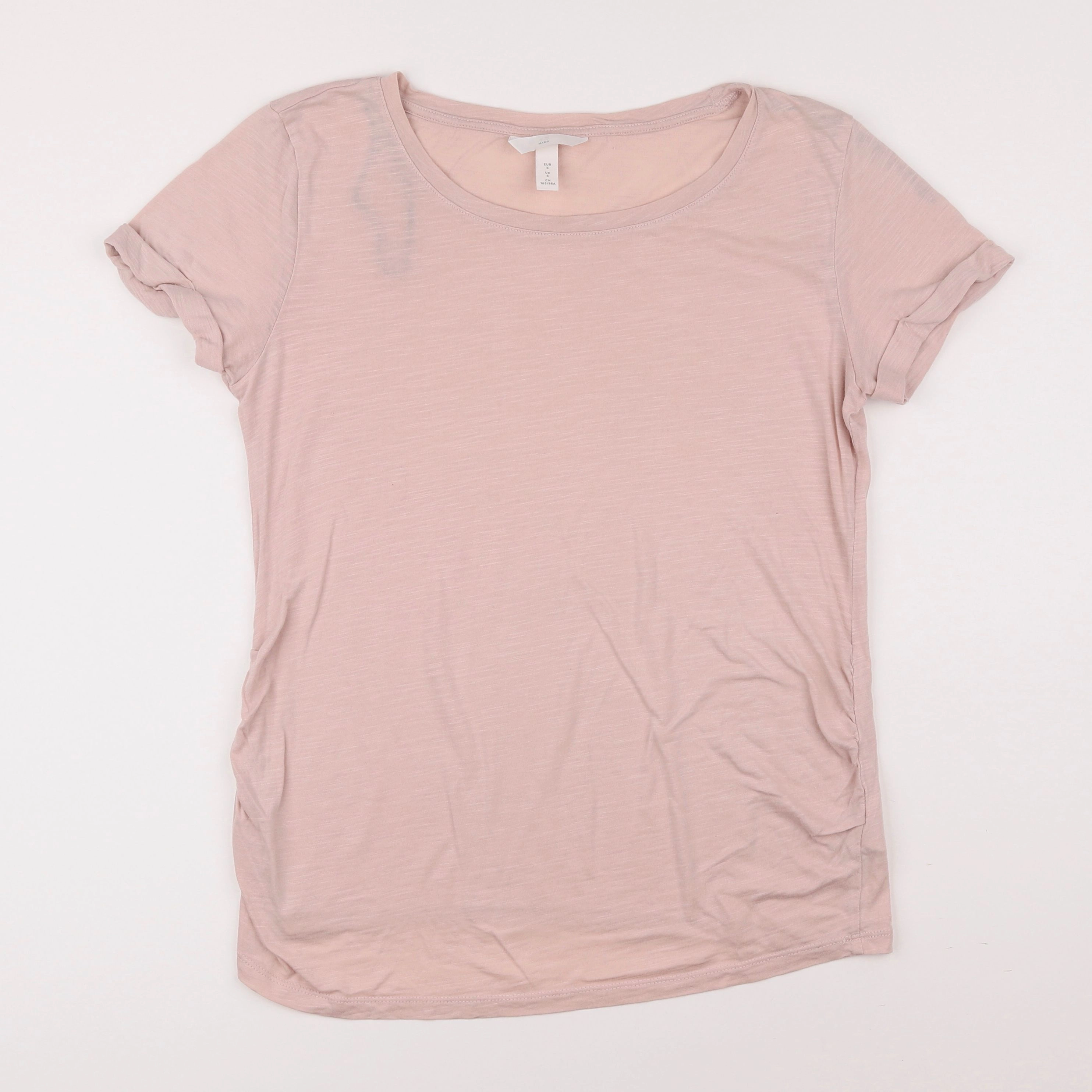 H&M - tee-shirt grossesse rose - s