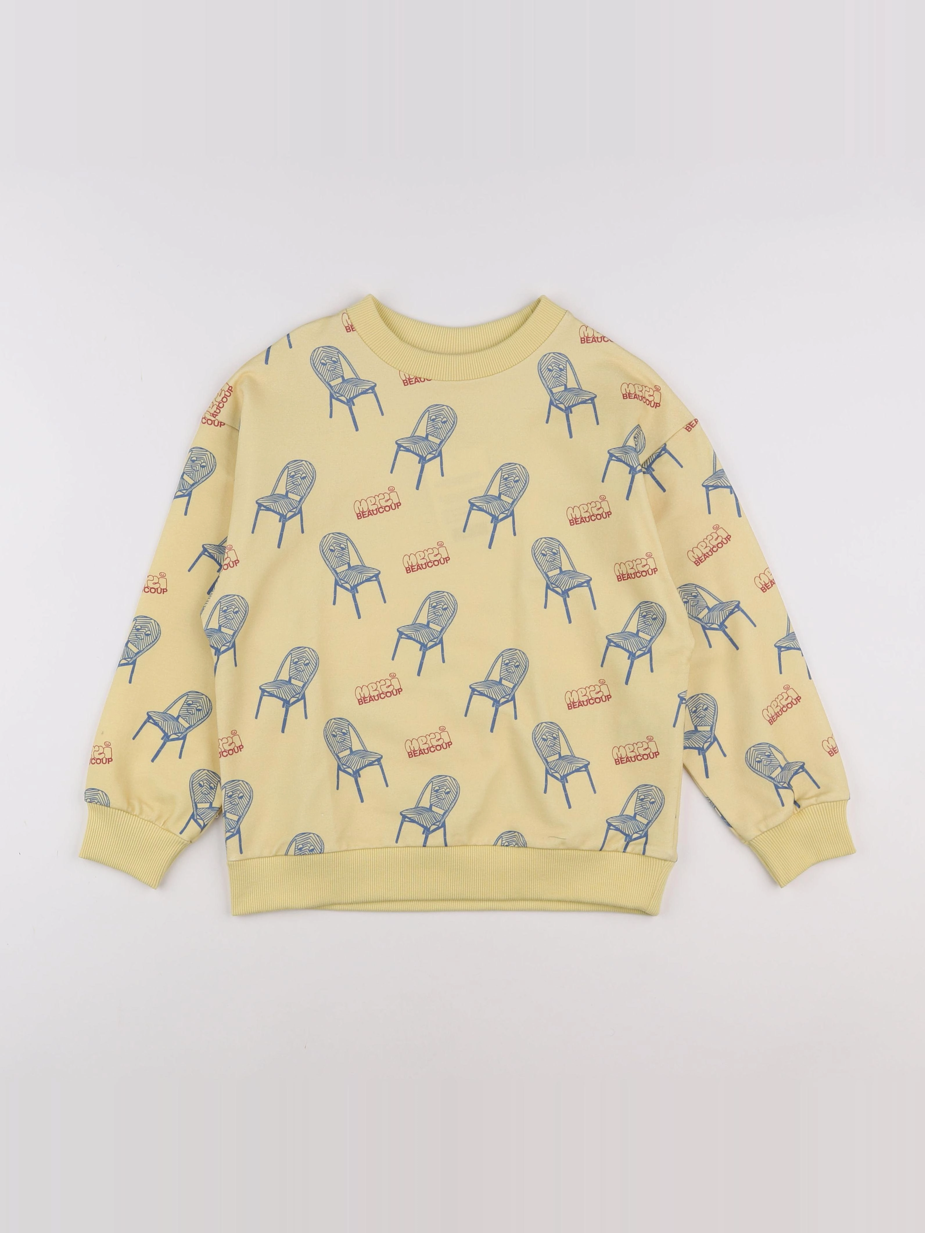 Maison Tadaboum - Sweat Florencia jaune - 8/9 ans