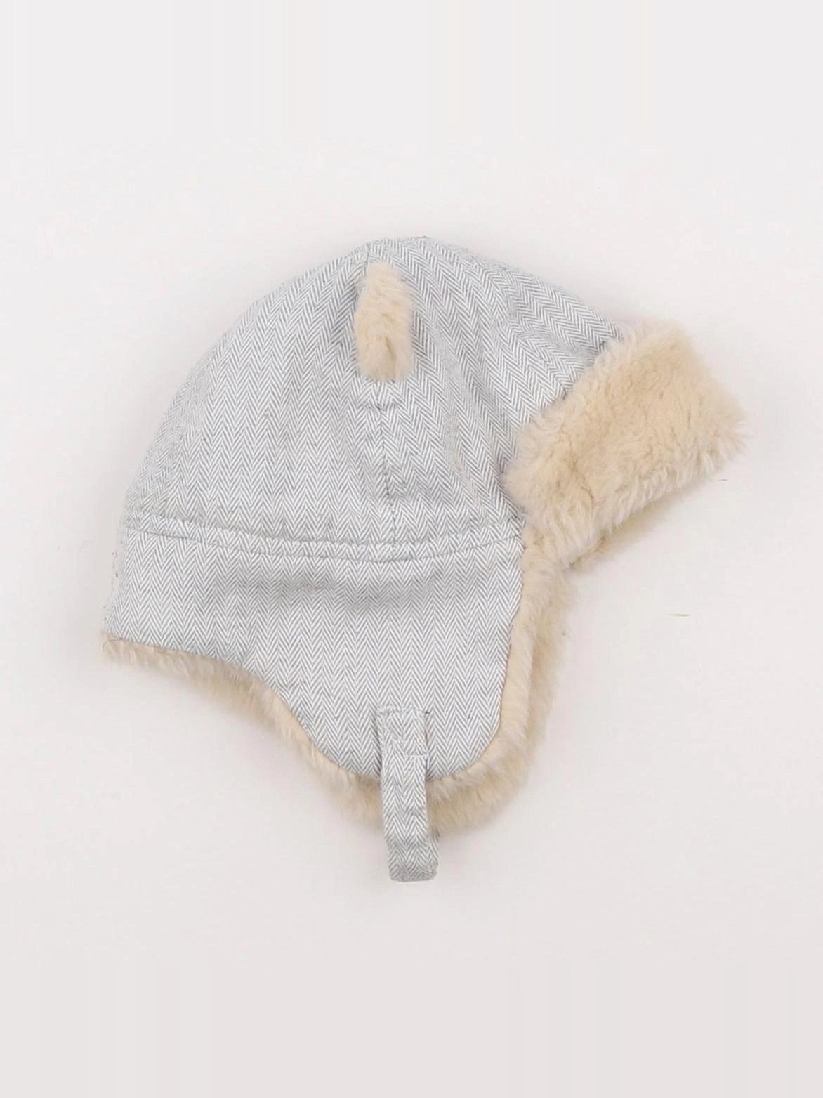 H&M - cagoule gris - 9/12 mois