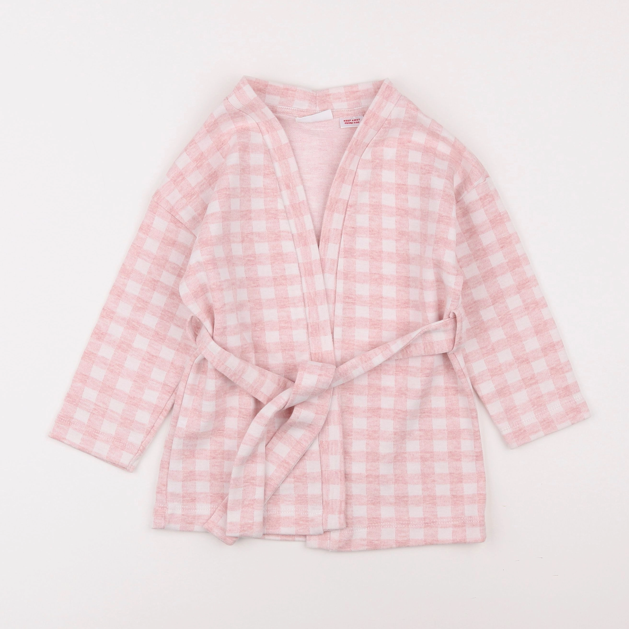 Mango - robe de chambre rose - 3/4 ans