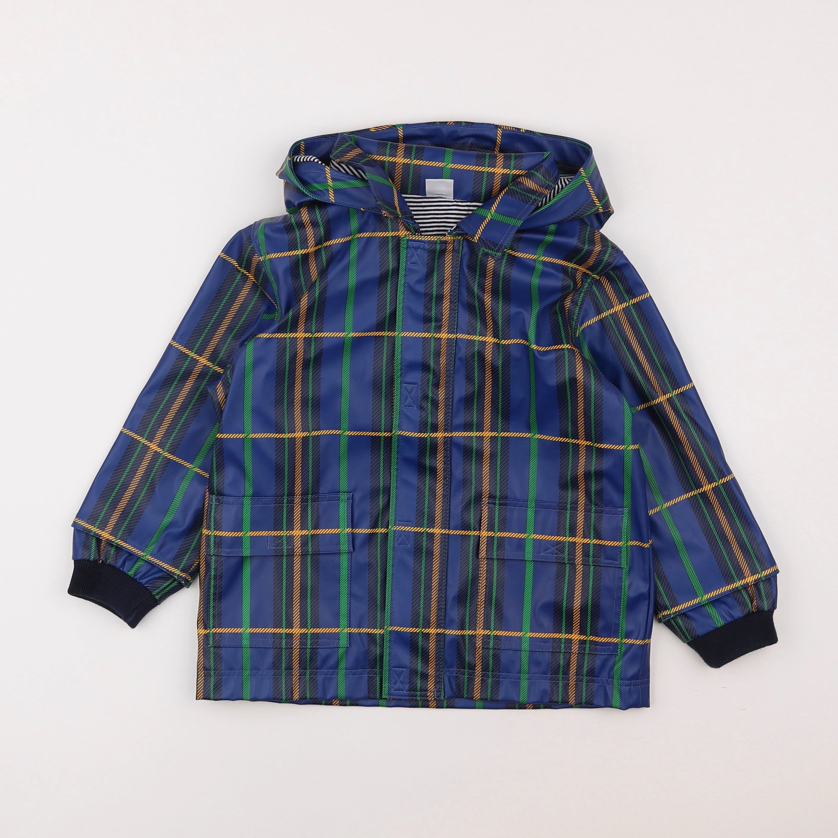 Petit Bateau - imperméable bleu - 3 ans