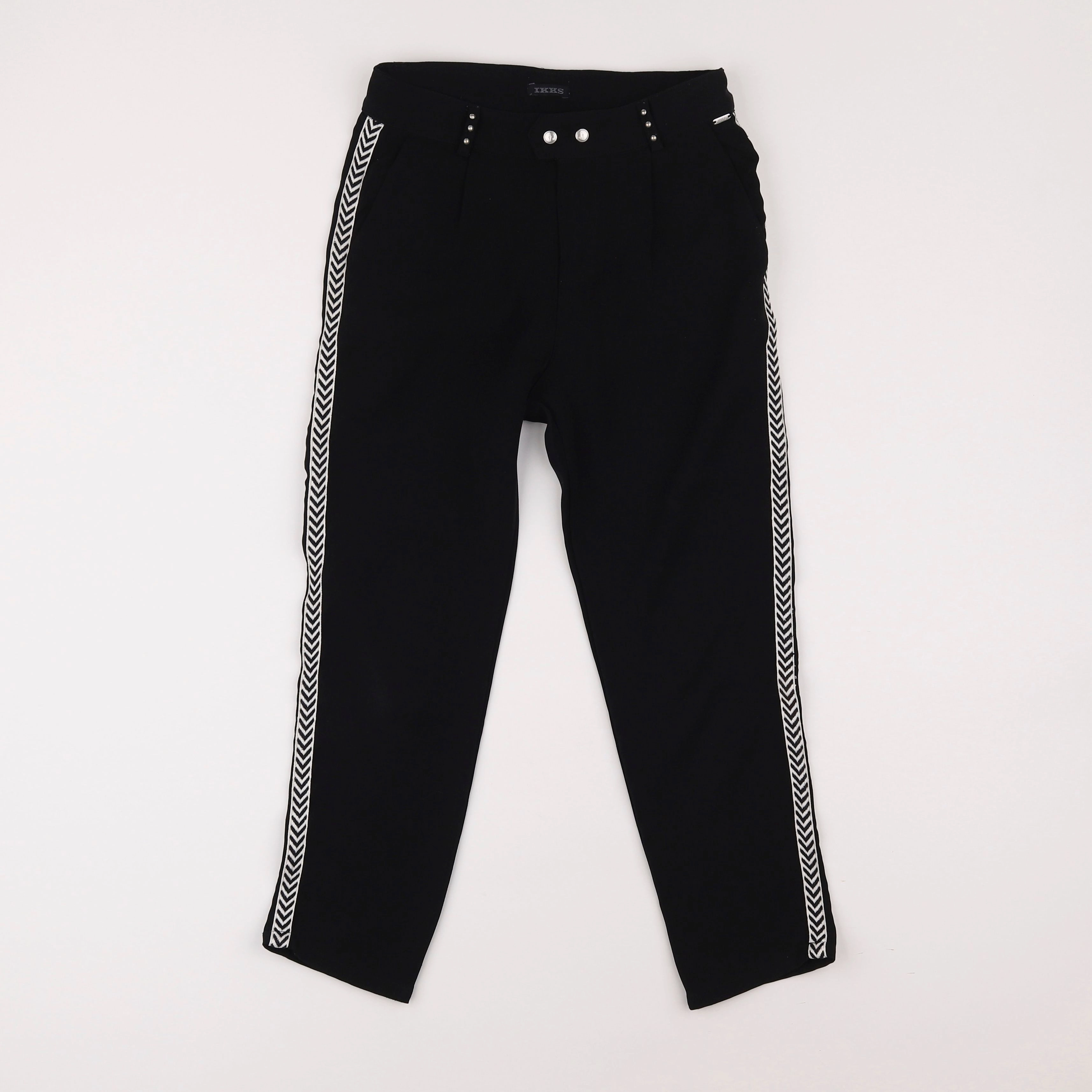 IKKS - pantalon noir - 8 ans