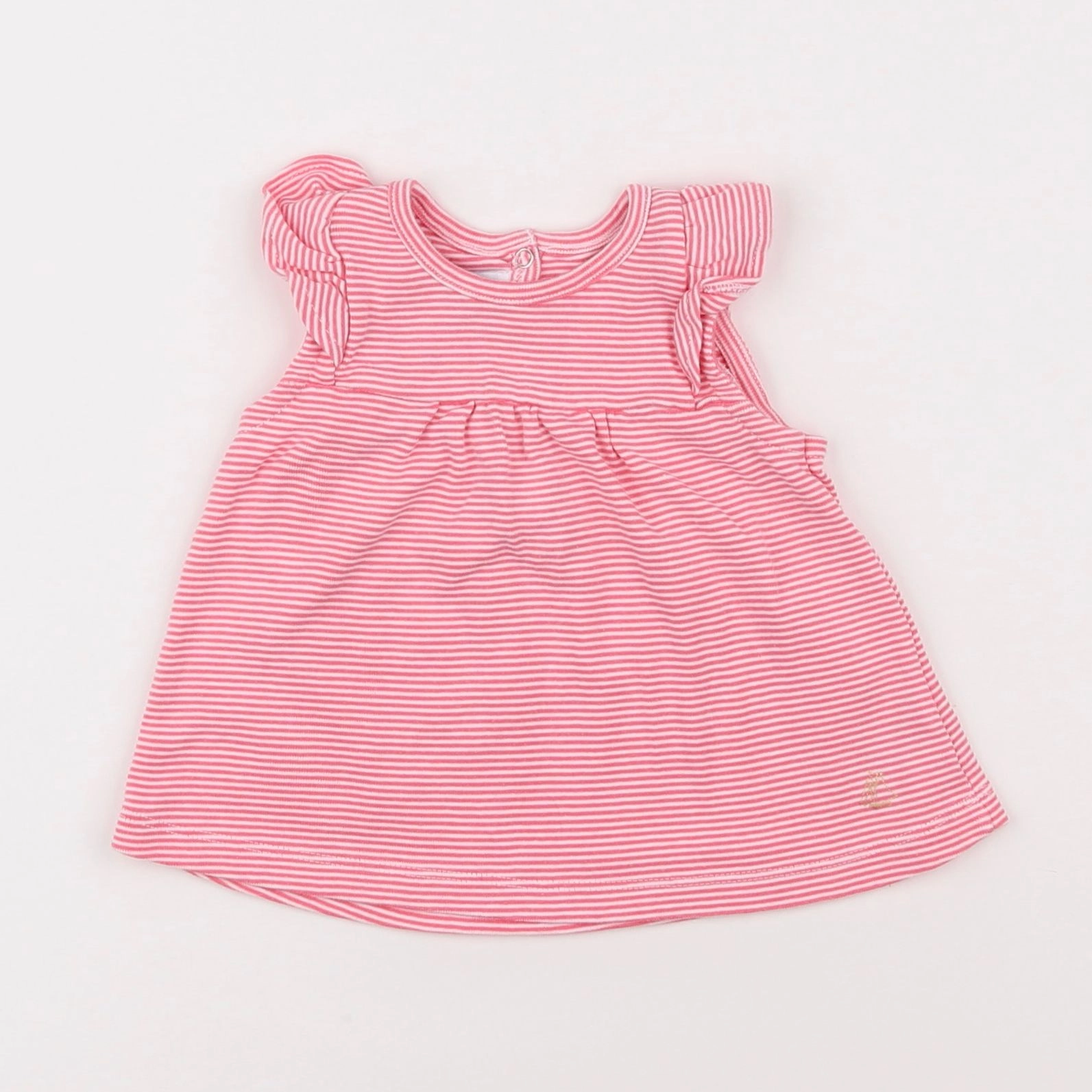 Petit Bateau - robe rose - 6 mois