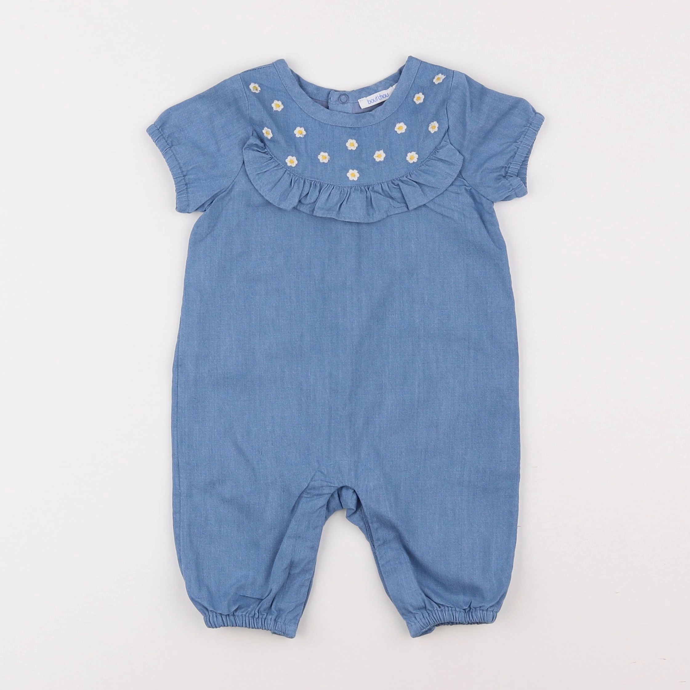 Boutchou - combinaison bleu - 3 mois