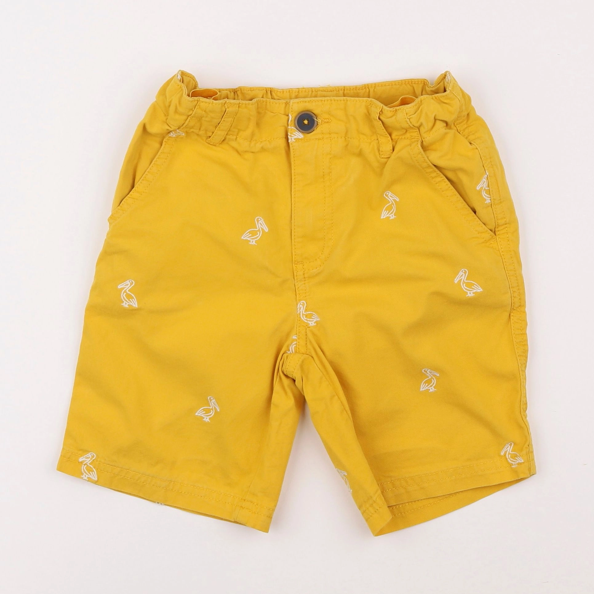 Monoprix - short jaune - 8 ans