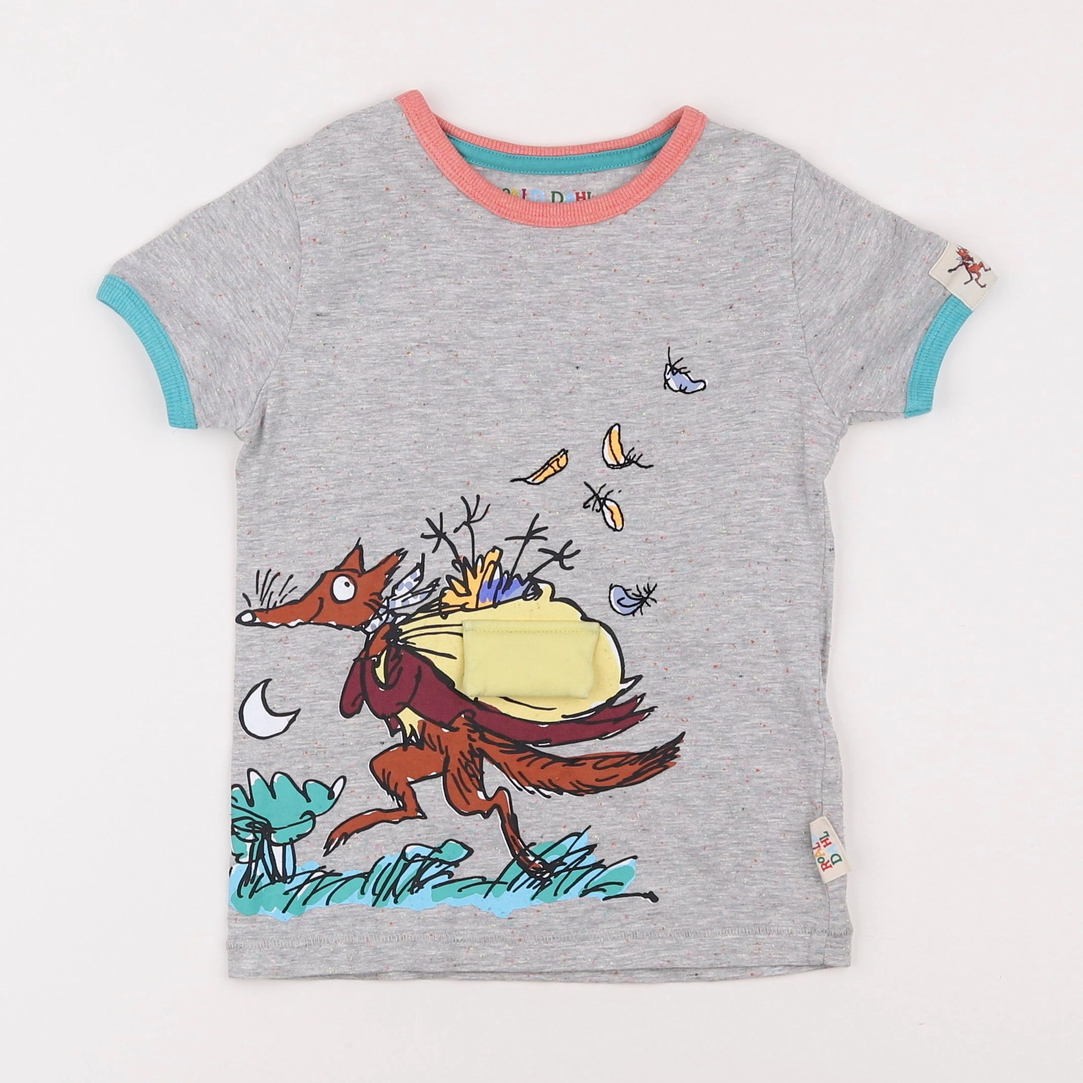 Marks & Spencer  - tee-shirt gris - 2/3 ans