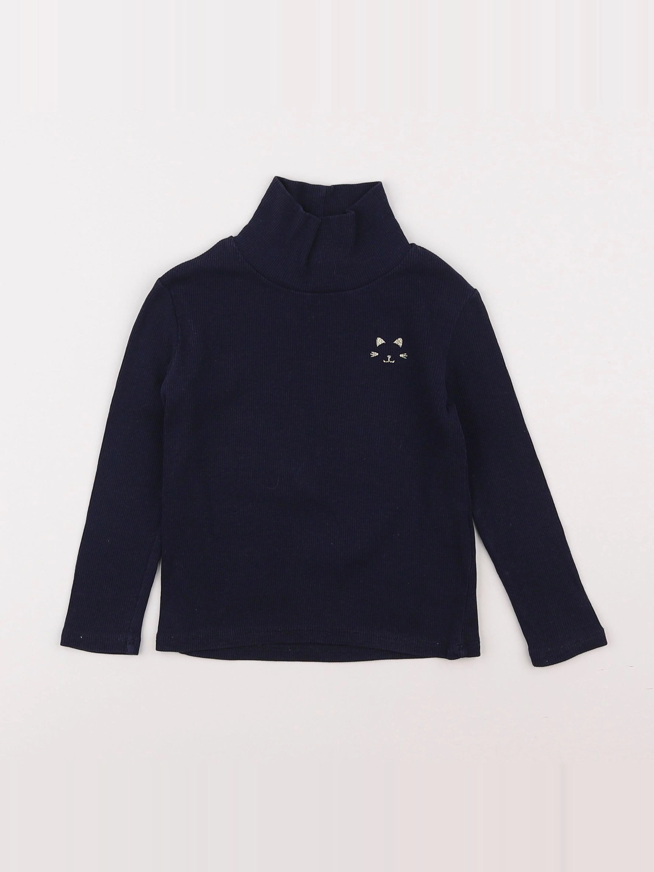 Vertbaudet - sous-pull bleu - 3 ans