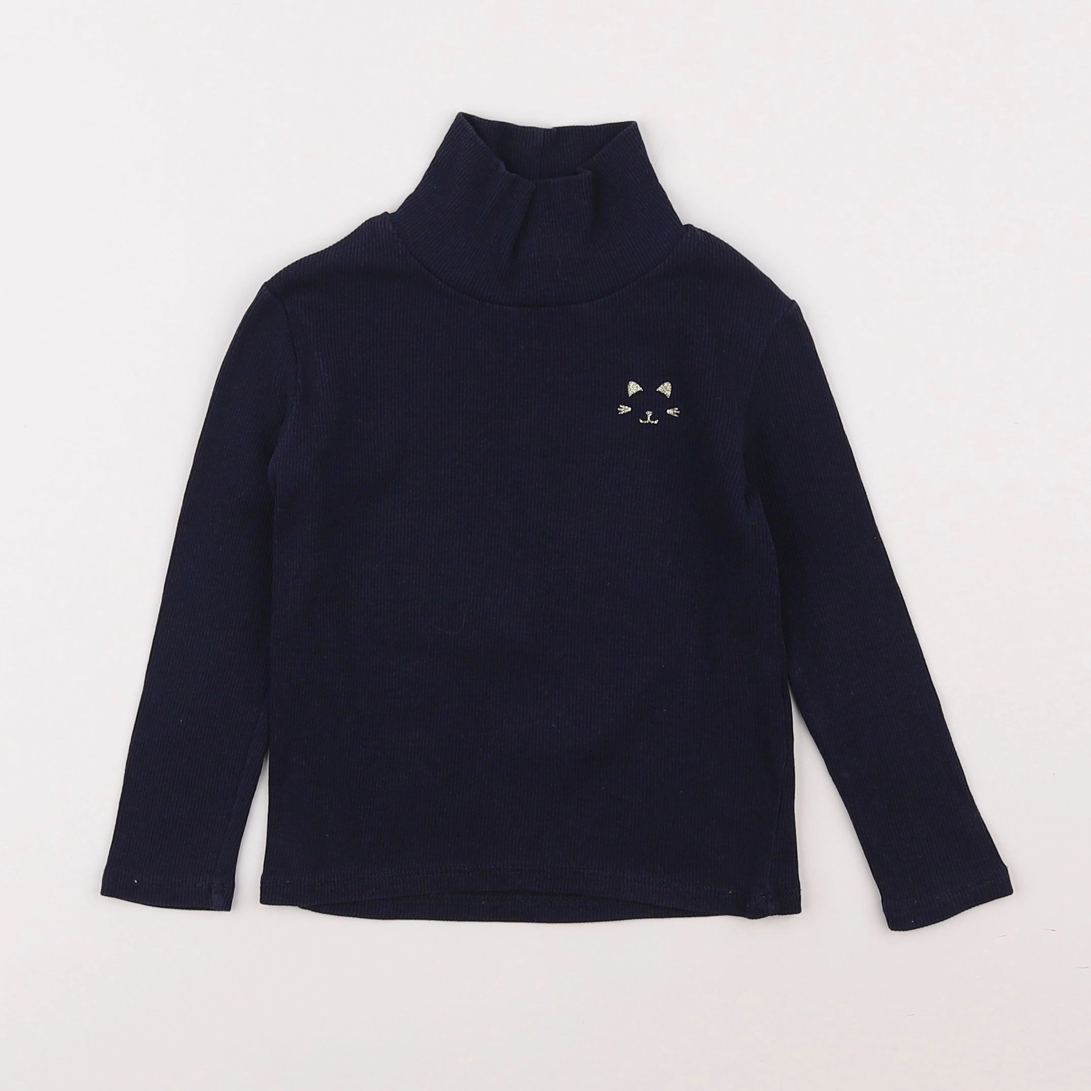 Vertbaudet - sous-pull bleu - 3 ans