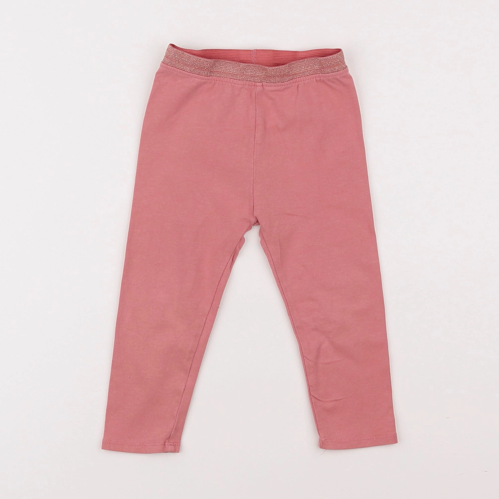 Vertbaudet - legging rose - 18 mois