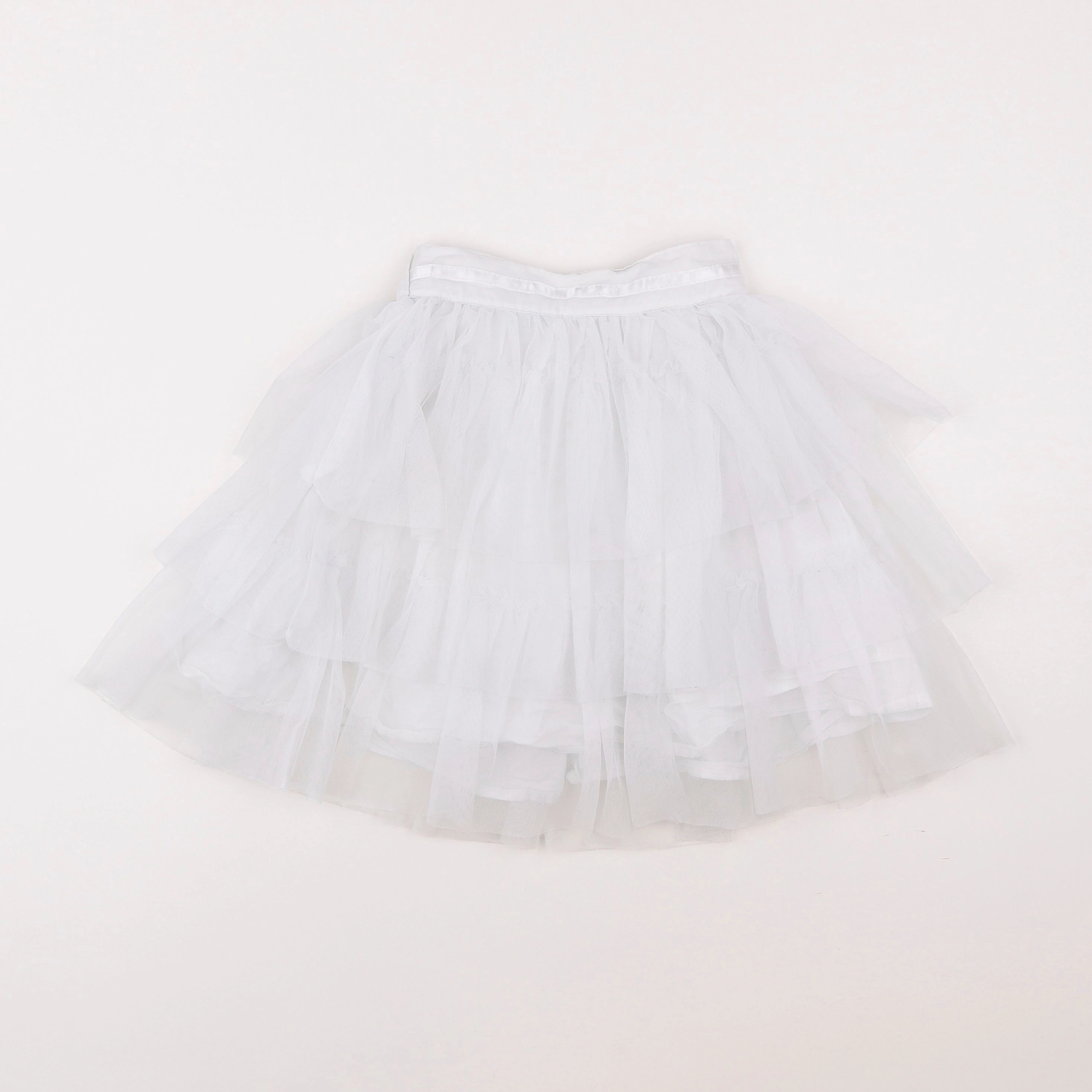 Vertbaudet - jupe blanc - 6 ans