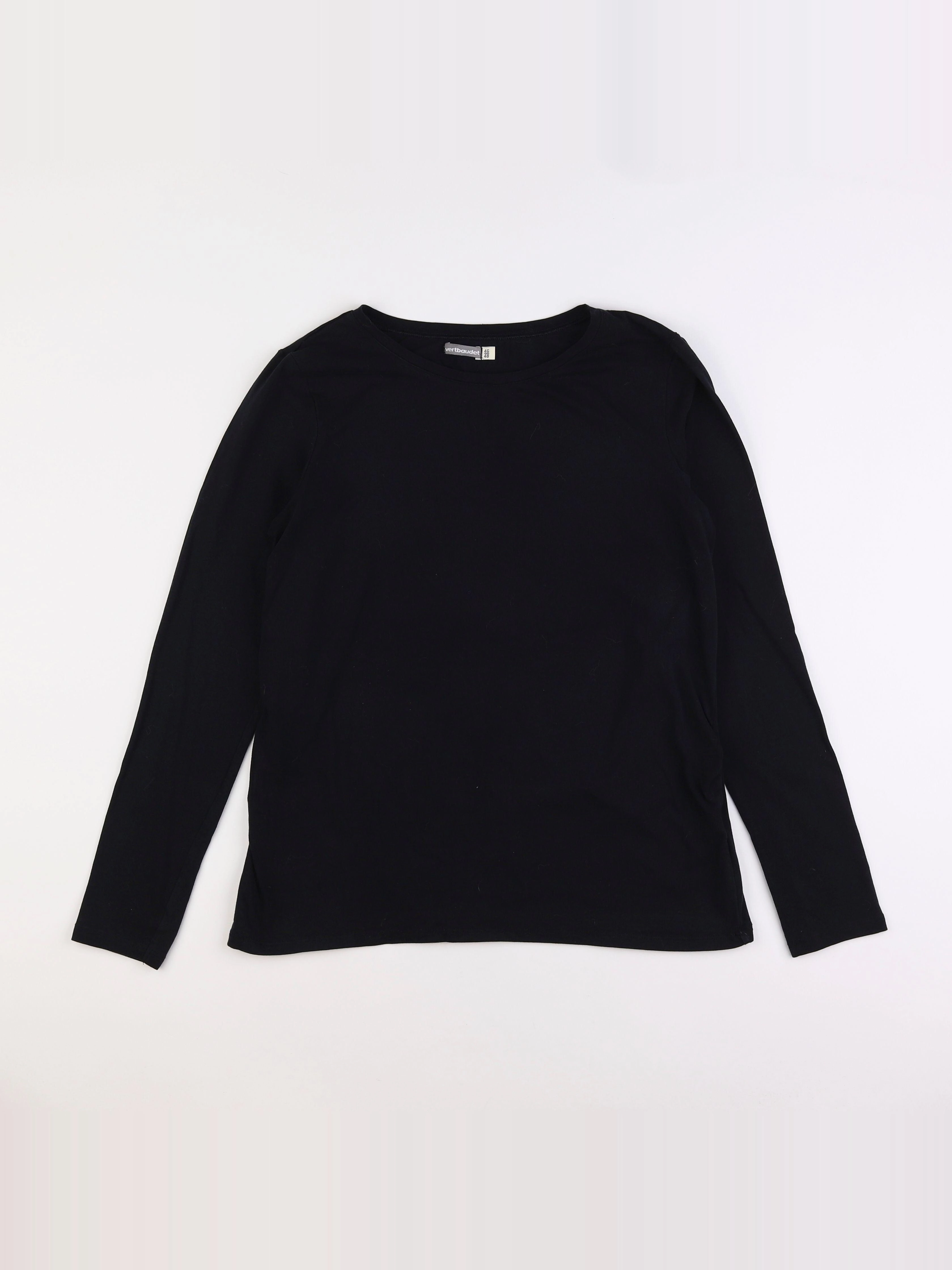 Vertbaudet - tee-shirt grossesse noir - 46 à 48