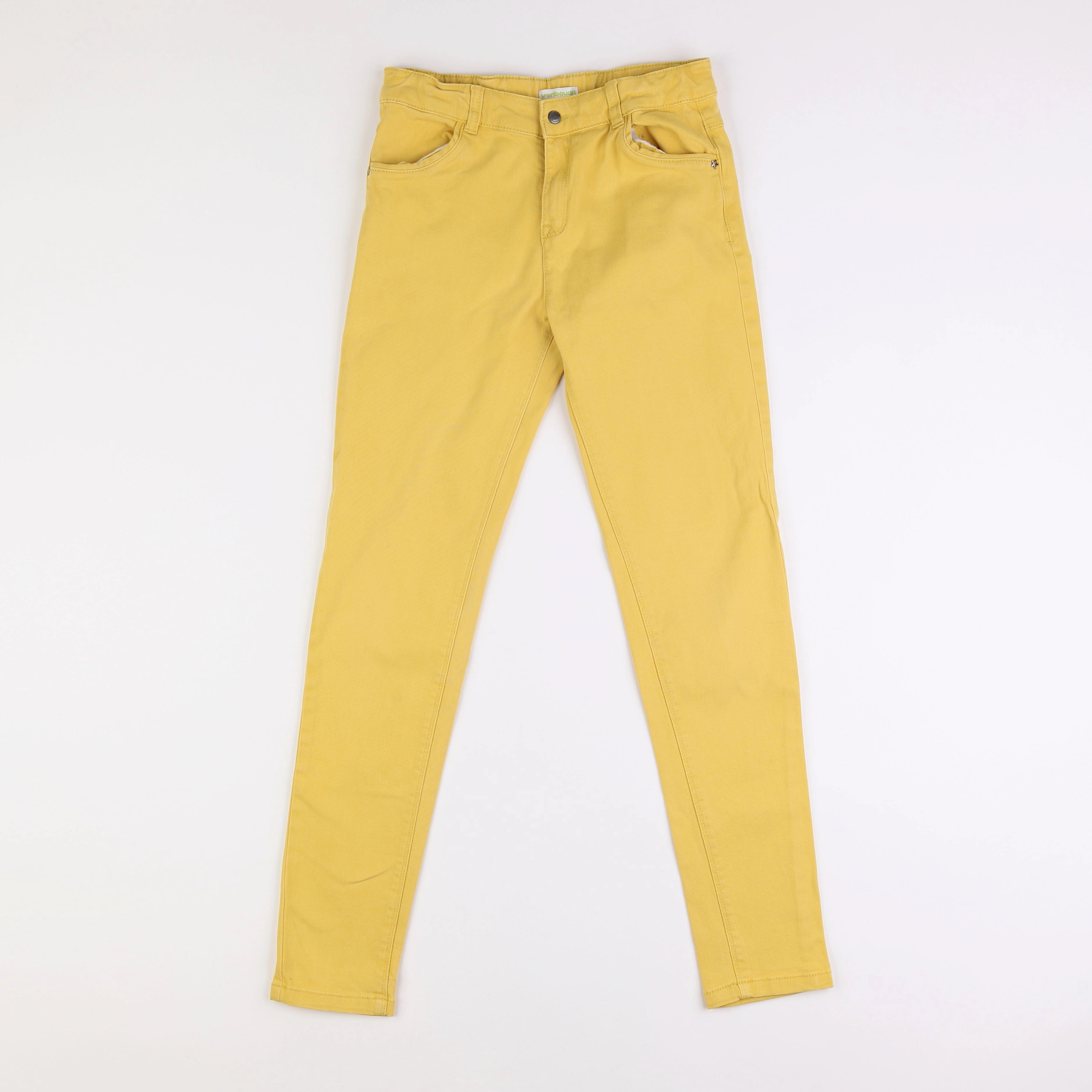 Vertbaudet - pantalon jaune - 12 ans