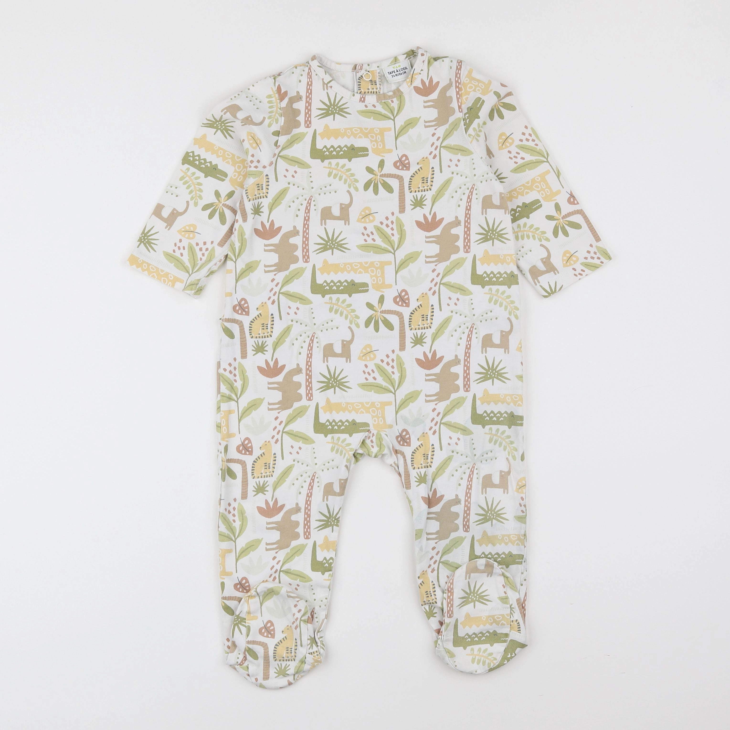 Tape à l'oeil - pyjama coton multicolore - 2 ans