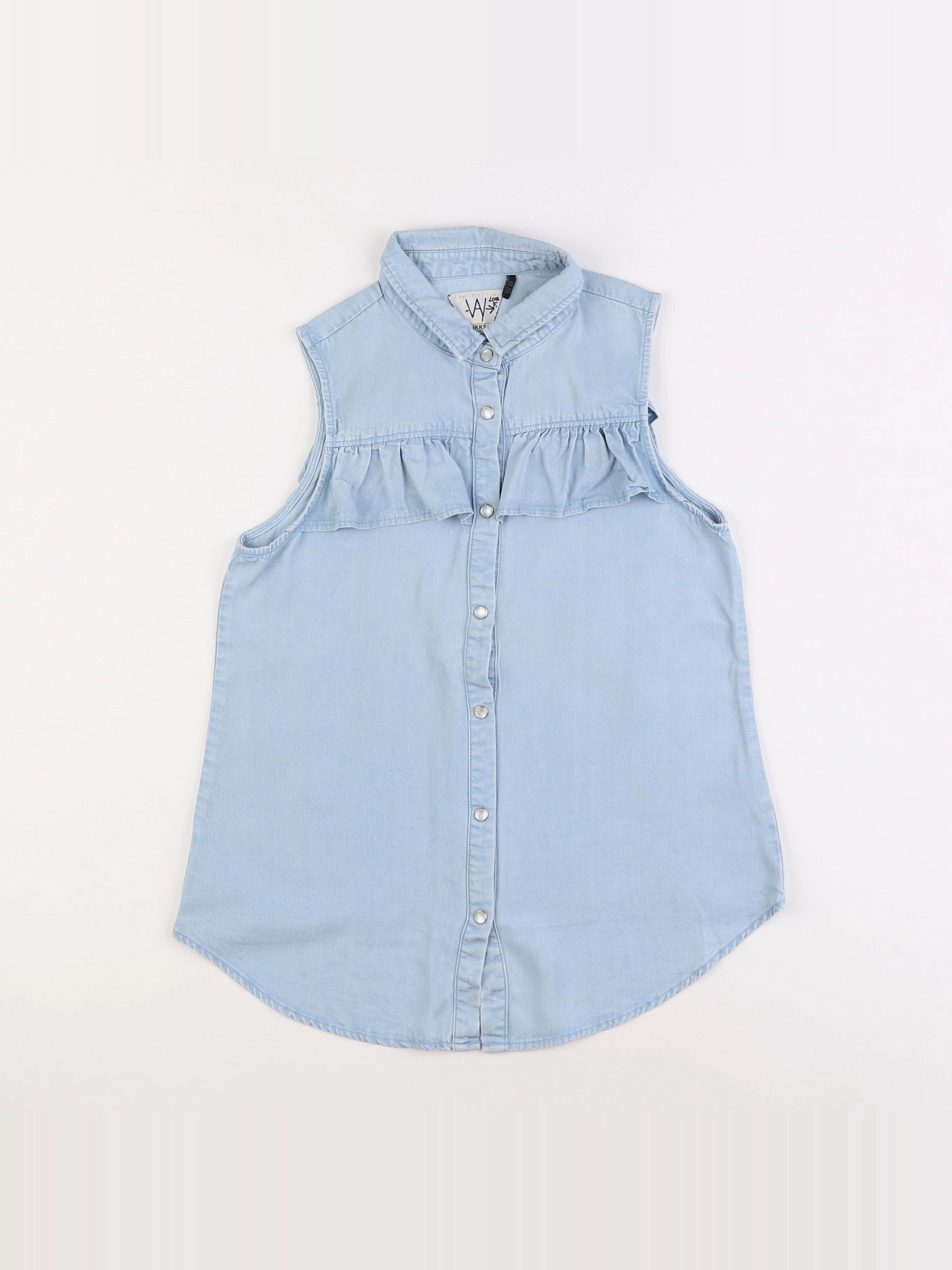 IKKS - chemise bleu - 12 ans