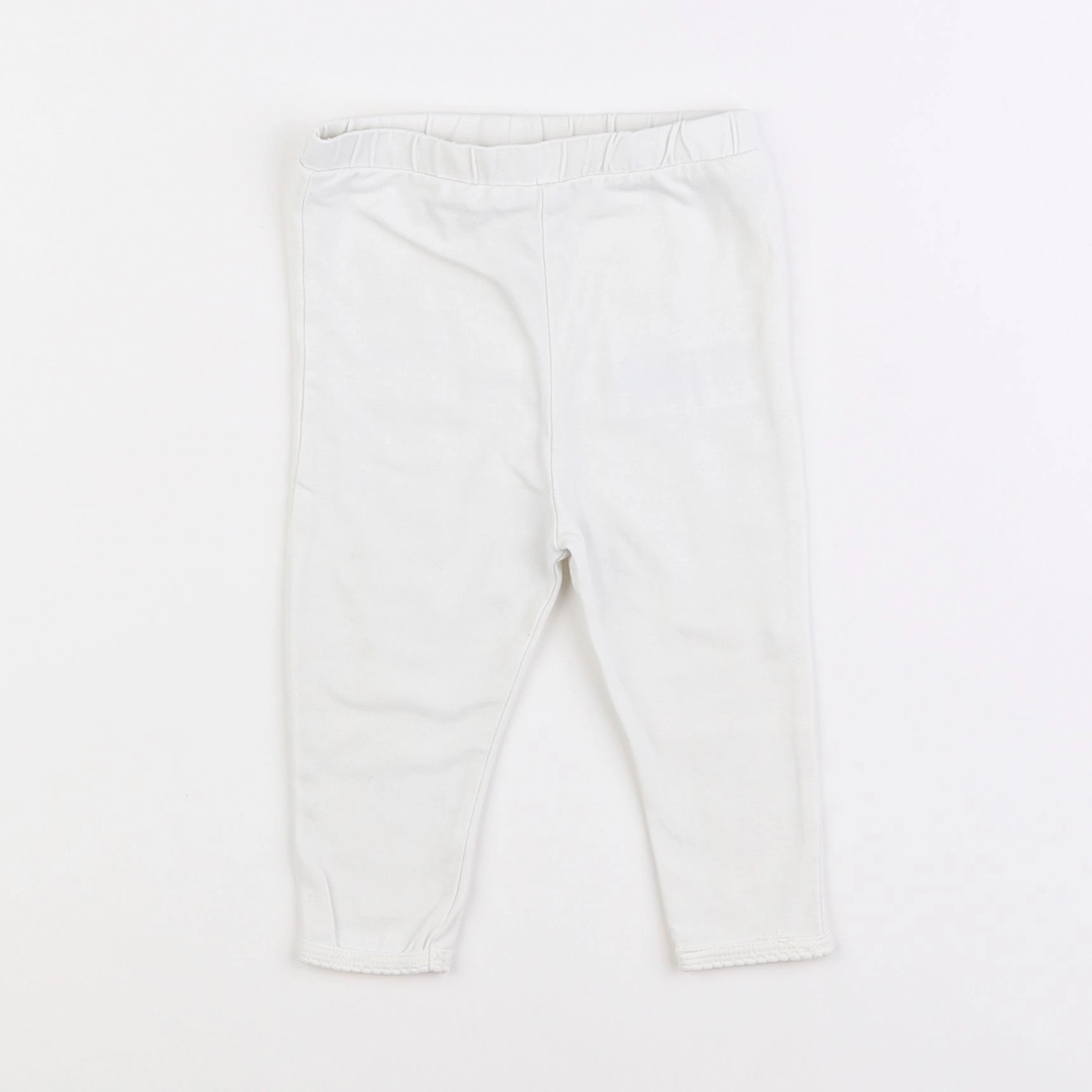 Vertbaudet - legging blanc - 9 mois