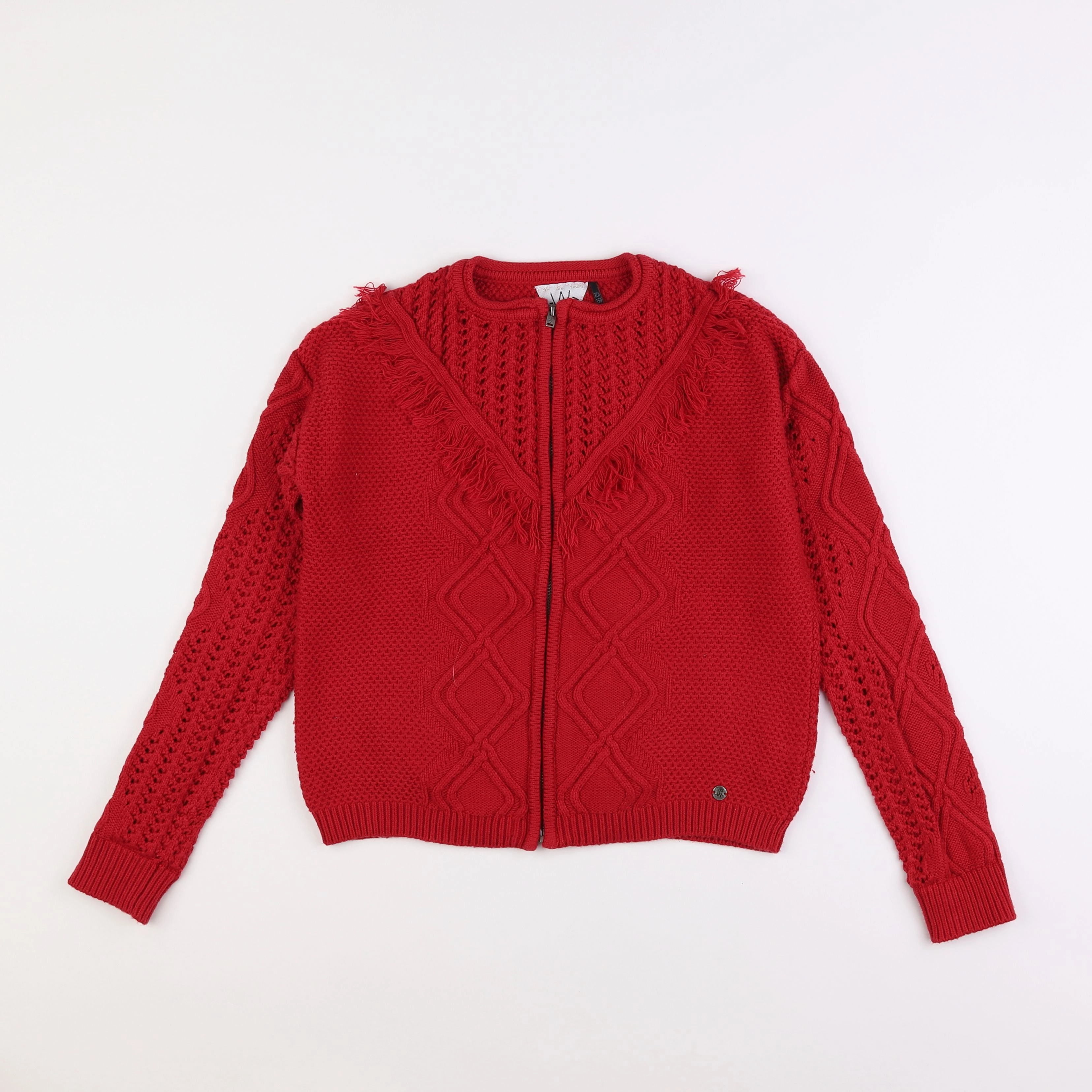 IKKS - gilet rouge - 12 ans