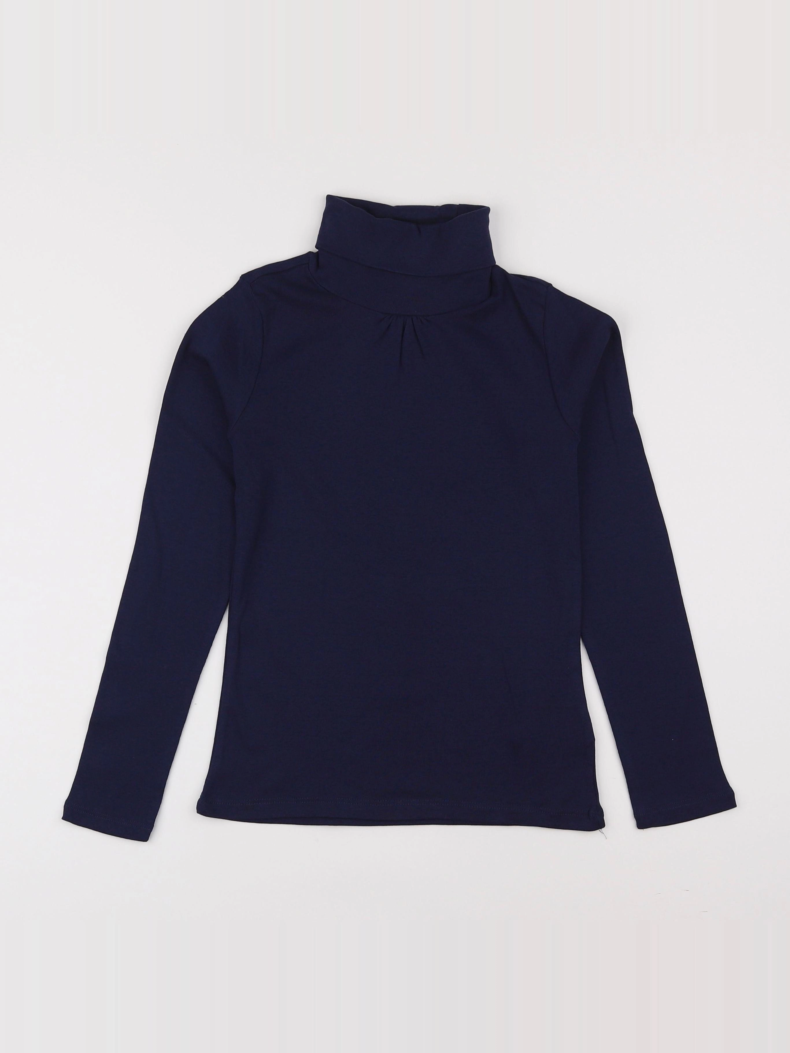 Vertbaudet - sous-pull bleu - 10 ans