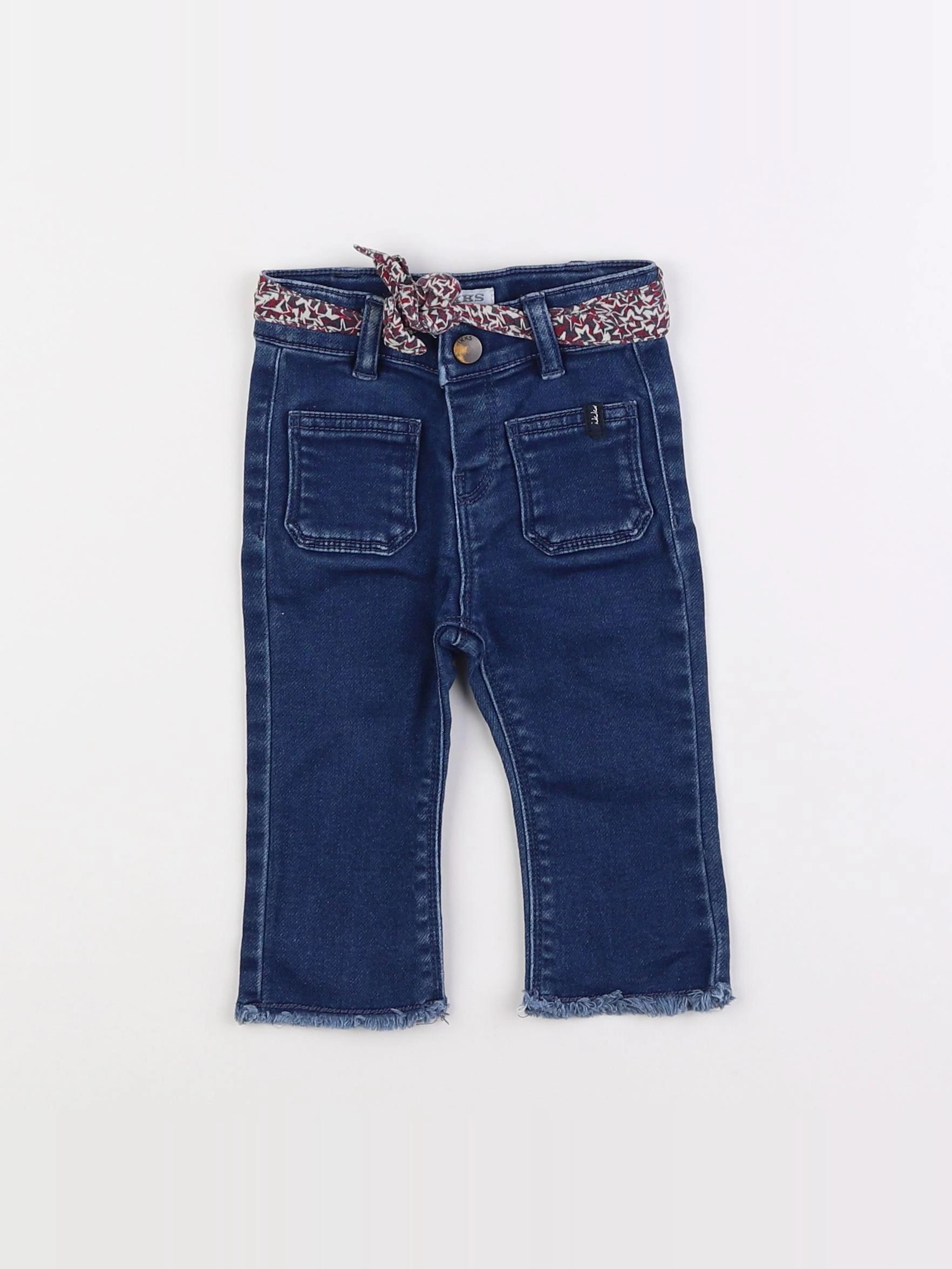 IKKS - jean bleu - 6 mois