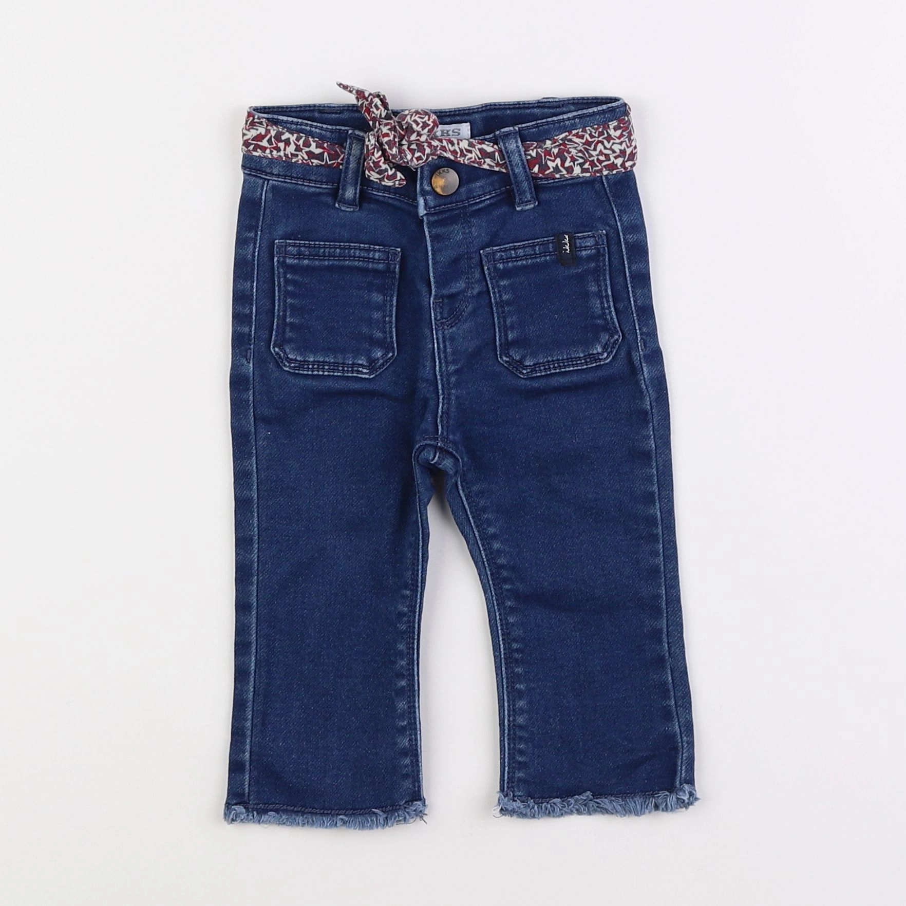 IKKS - jean bleu - 6 mois