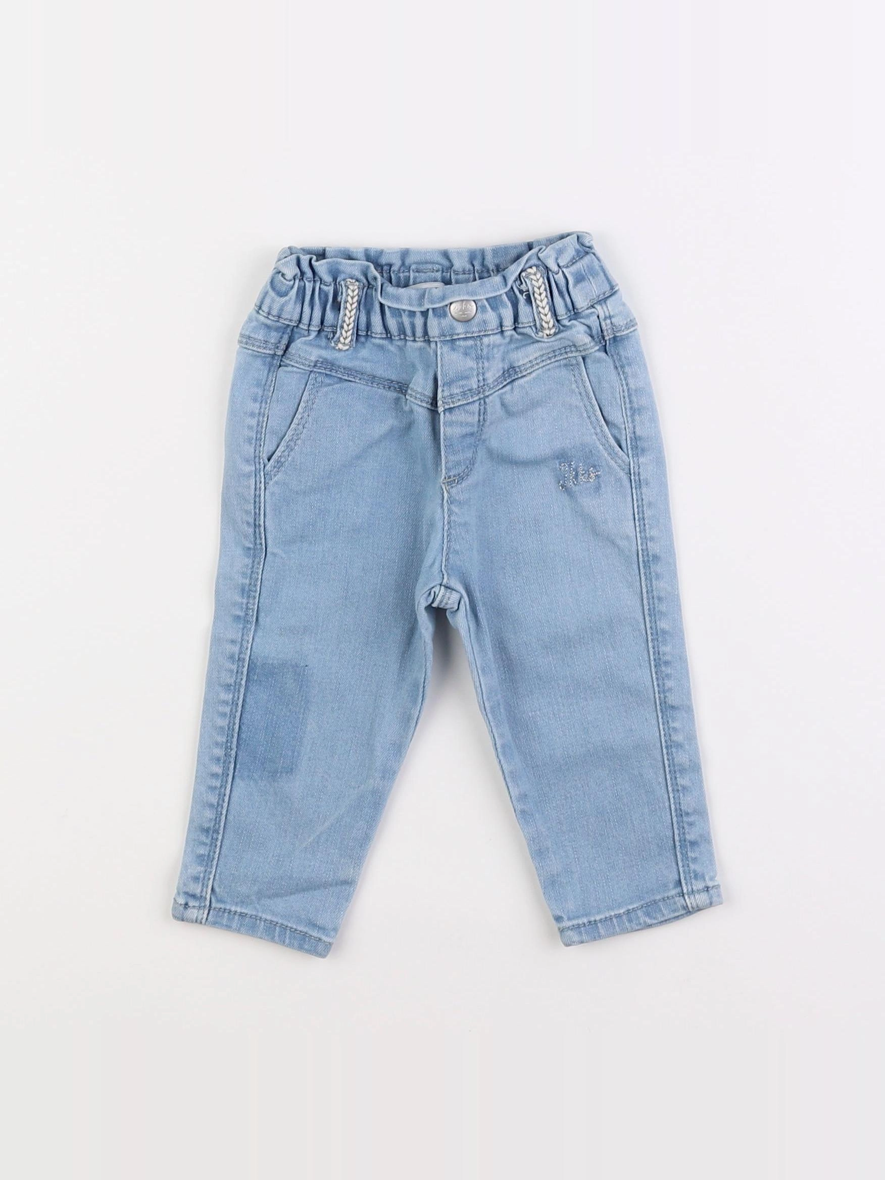 IKKS - jean bleu - 6 mois
