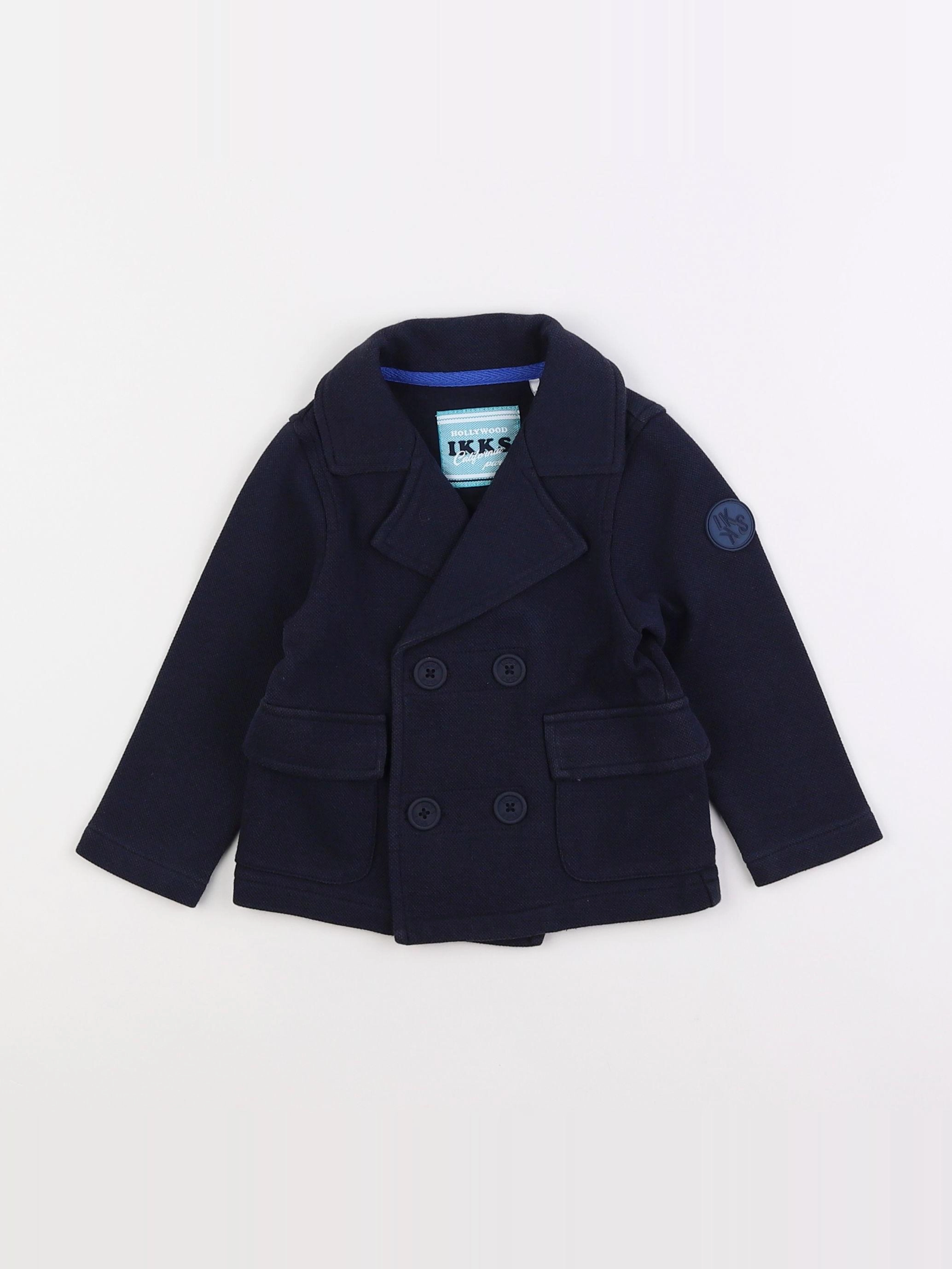 IKKS - veste bleu - 18 mois