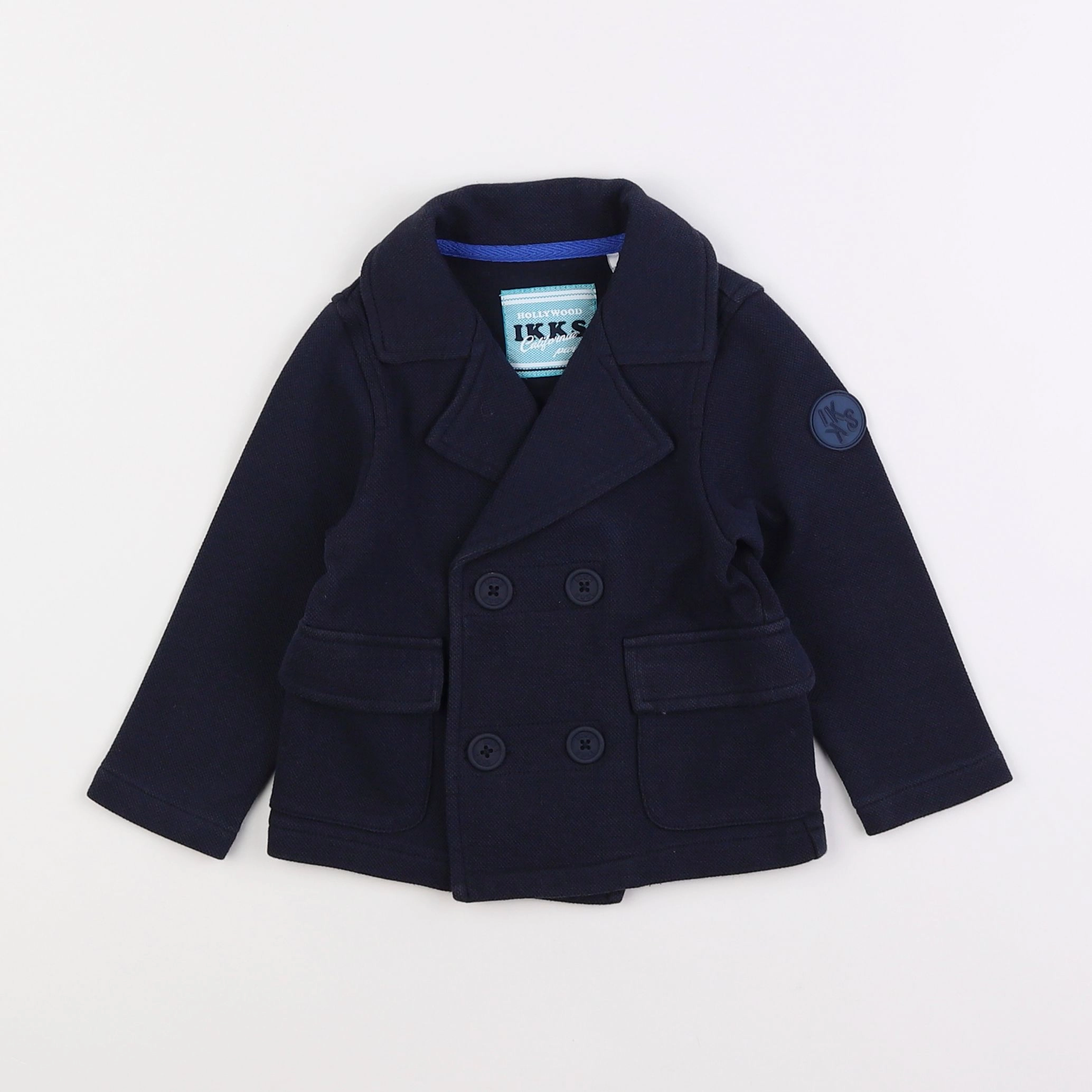 IKKS - veste bleu - 18 mois