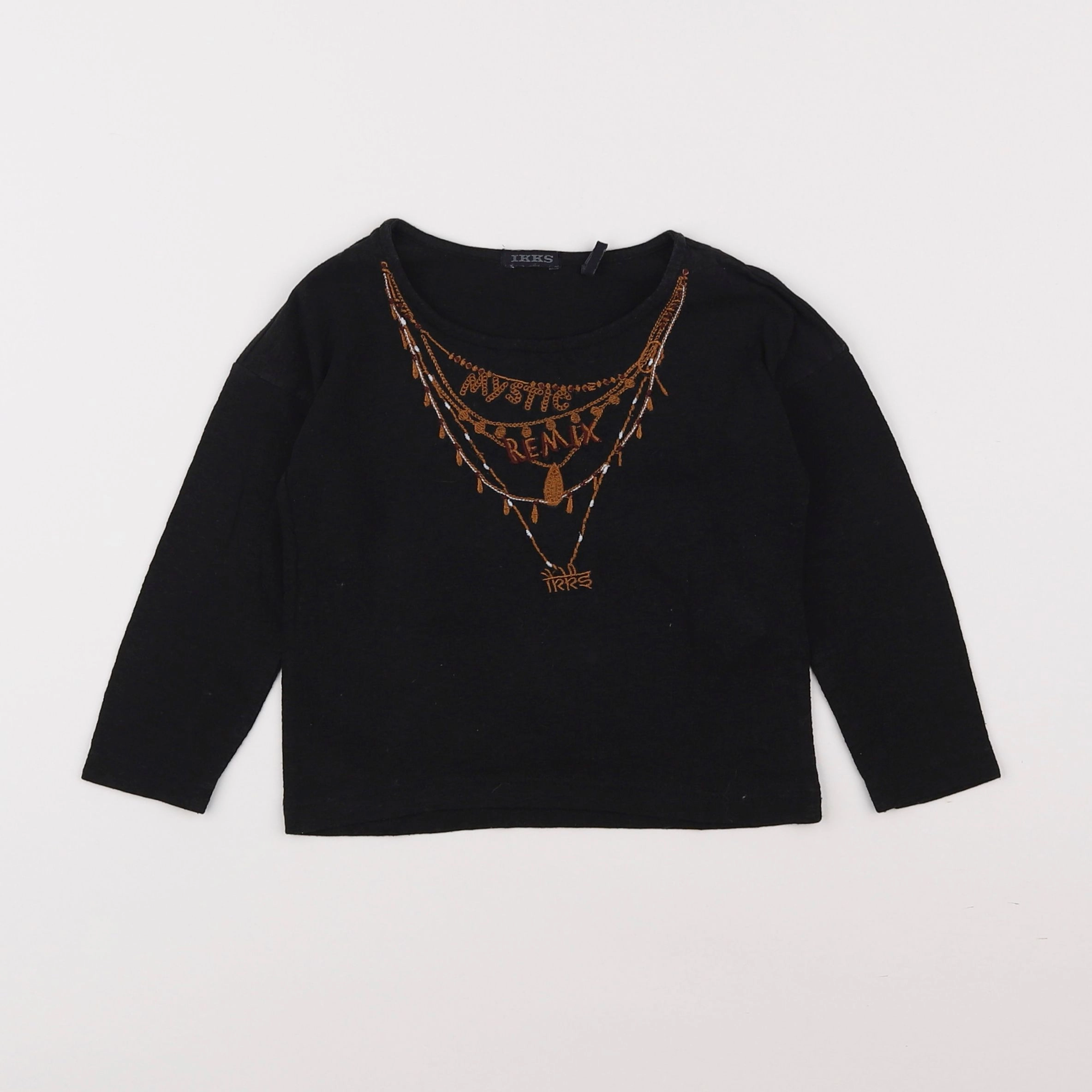 IKKS - tee-shirt noir - 2 ans
