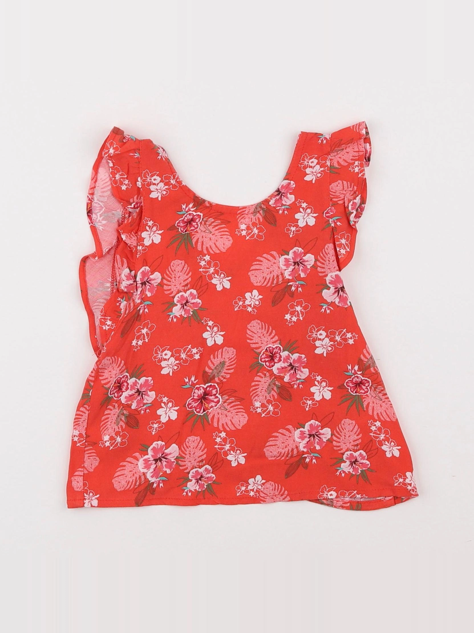 IKKS - blouse rouge - 18 mois