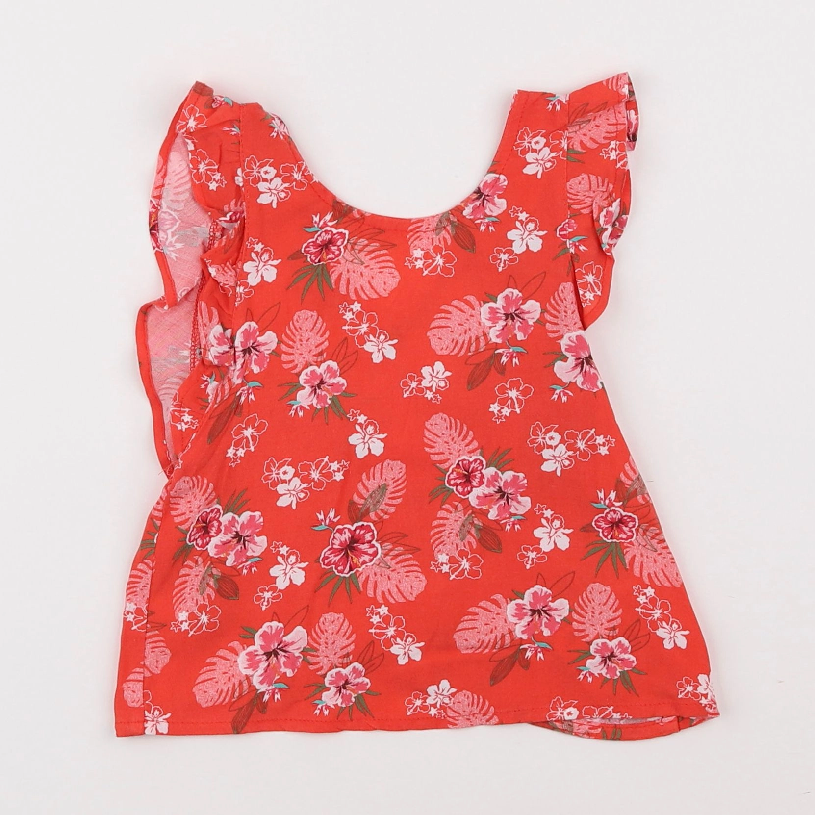 IKKS - blouse rouge - 18 mois