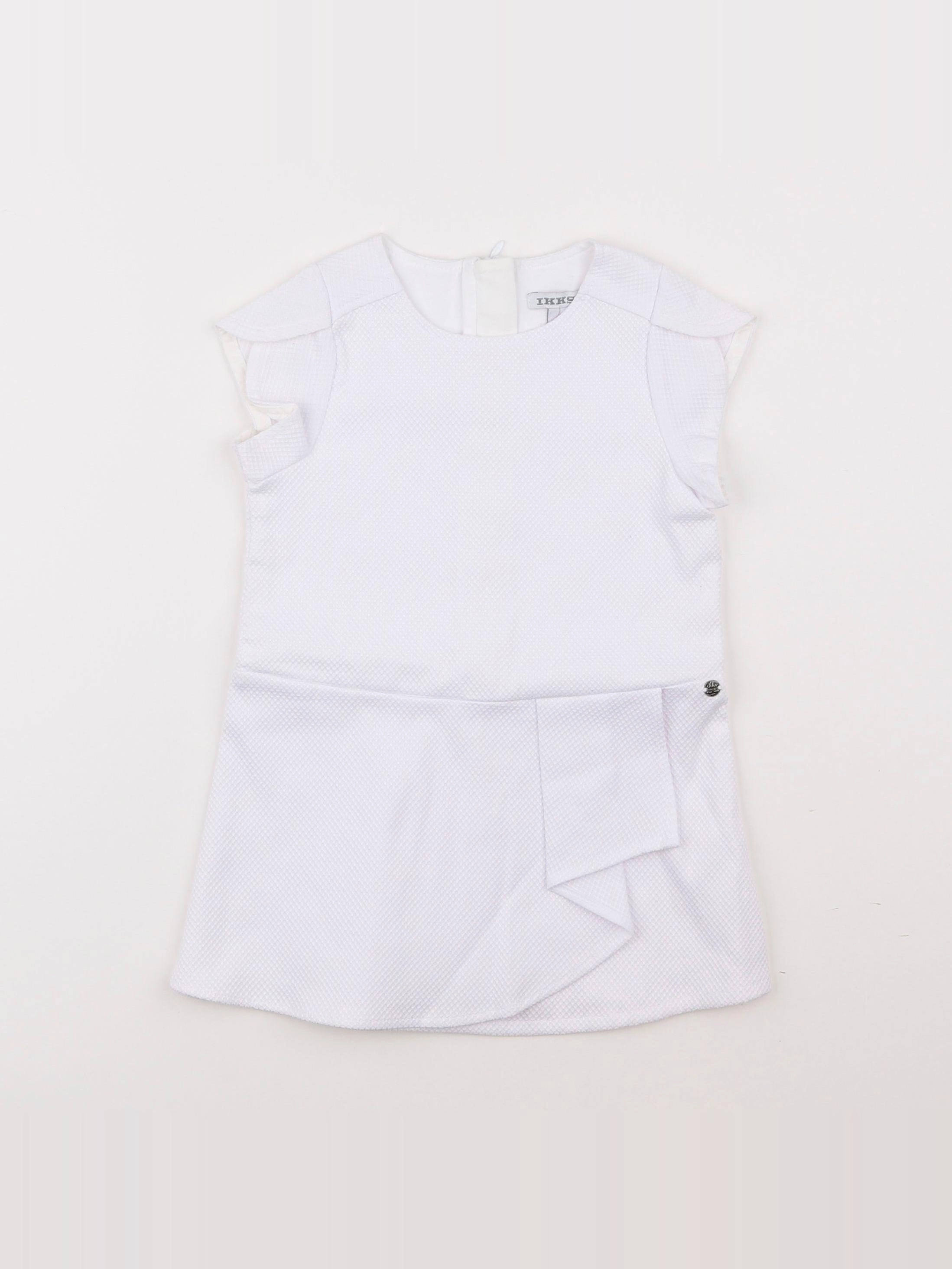 IKKS - robe blanc - 18 mois