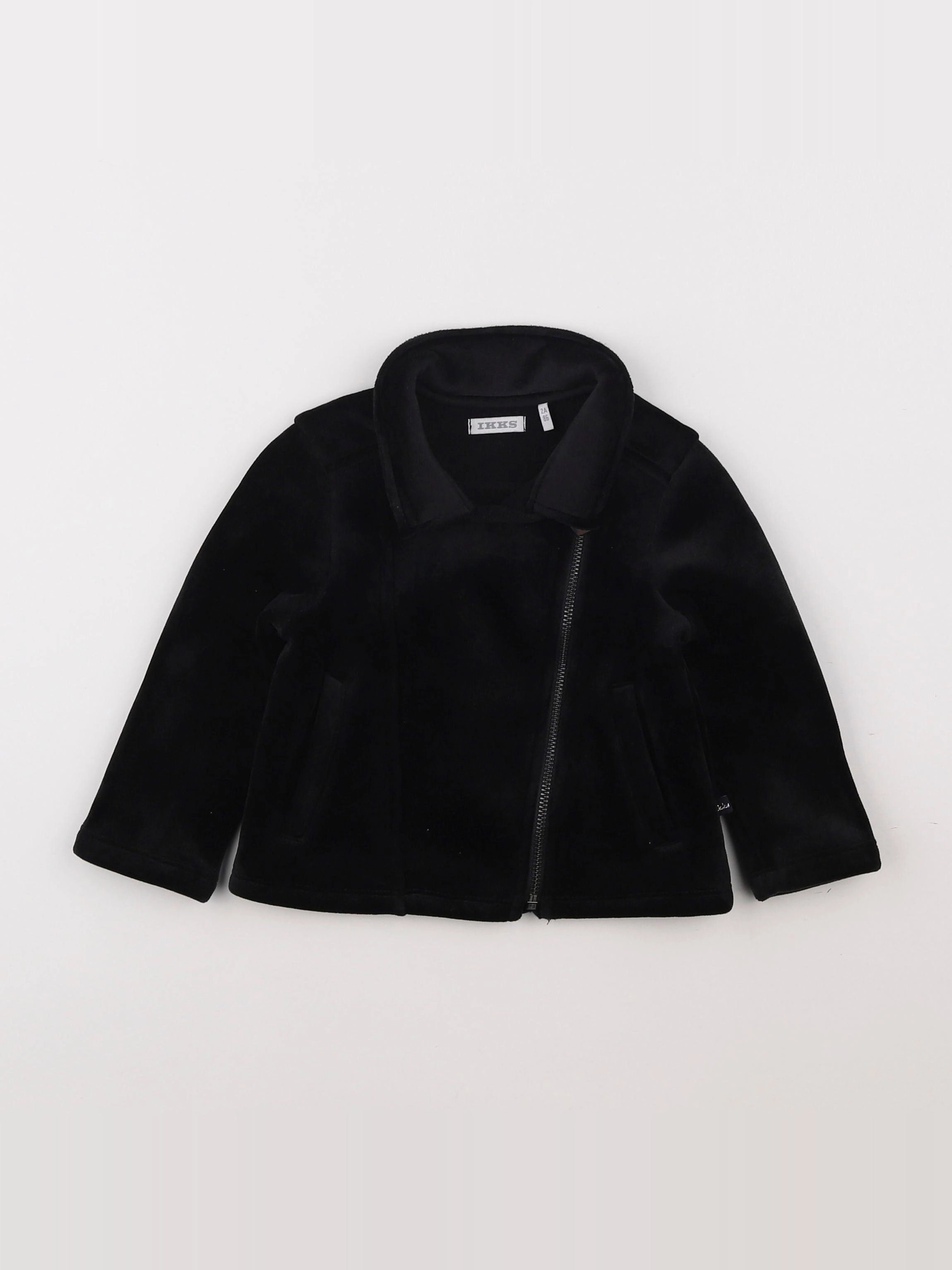 IKKS - veste imprimé au dos noir - 2 ans
