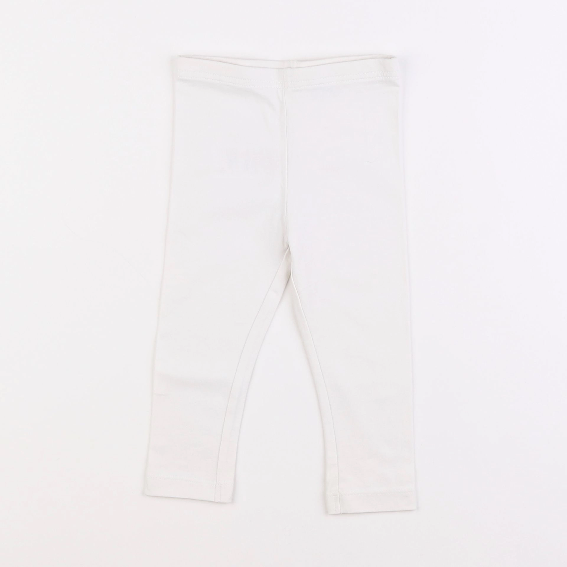 Vertbaudet - legging blanc - 18 mois