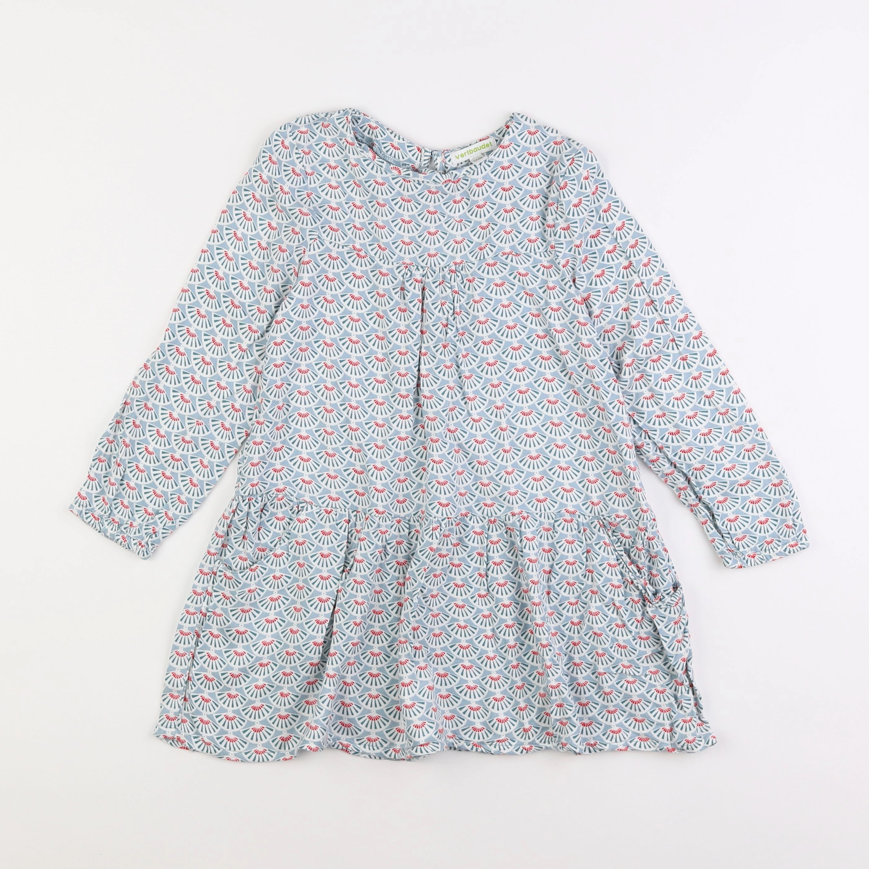 Vertbaudet - robe bleu - 6 ans