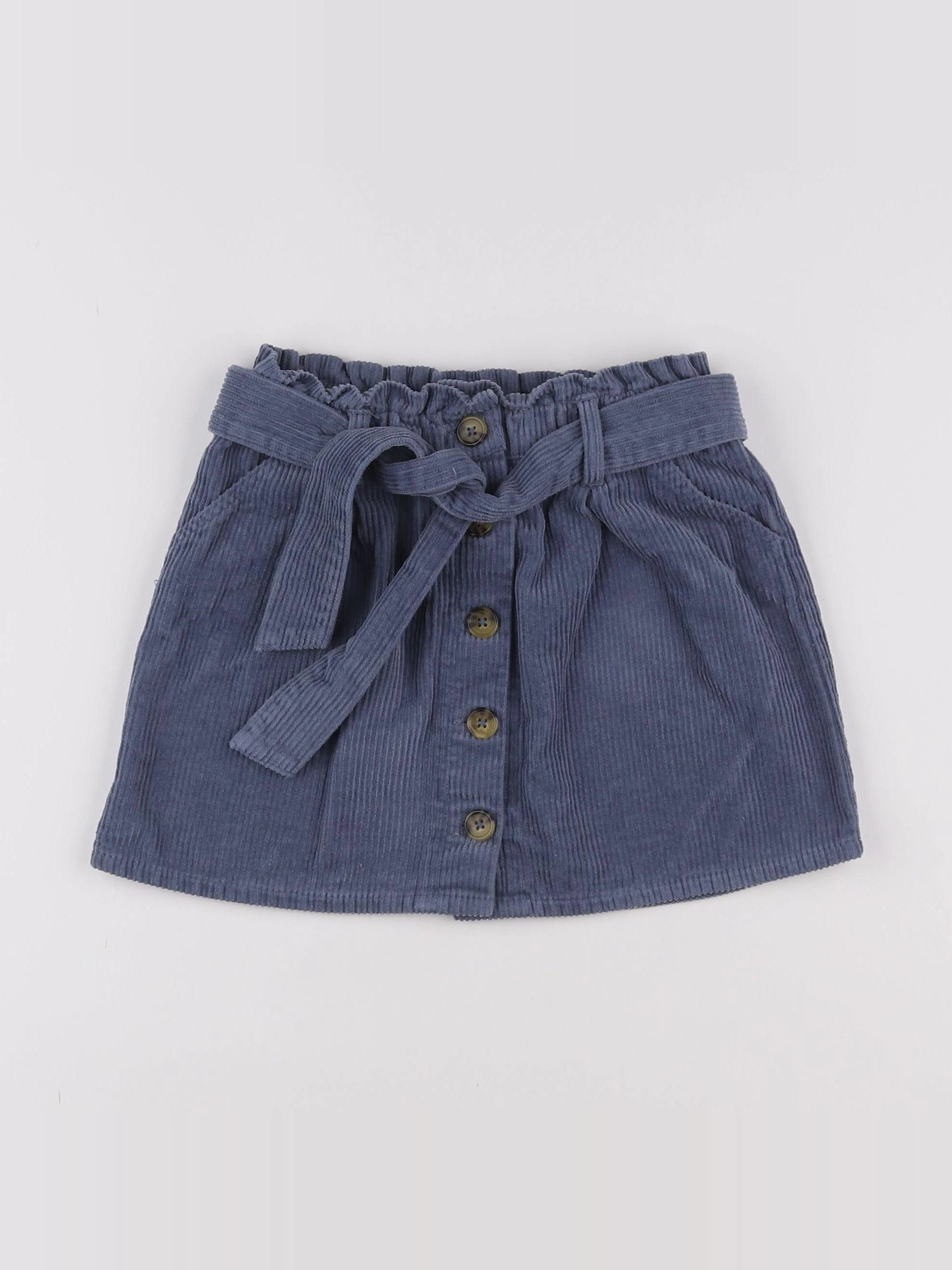 Vertbaudet - jupe bleu - 6 ans