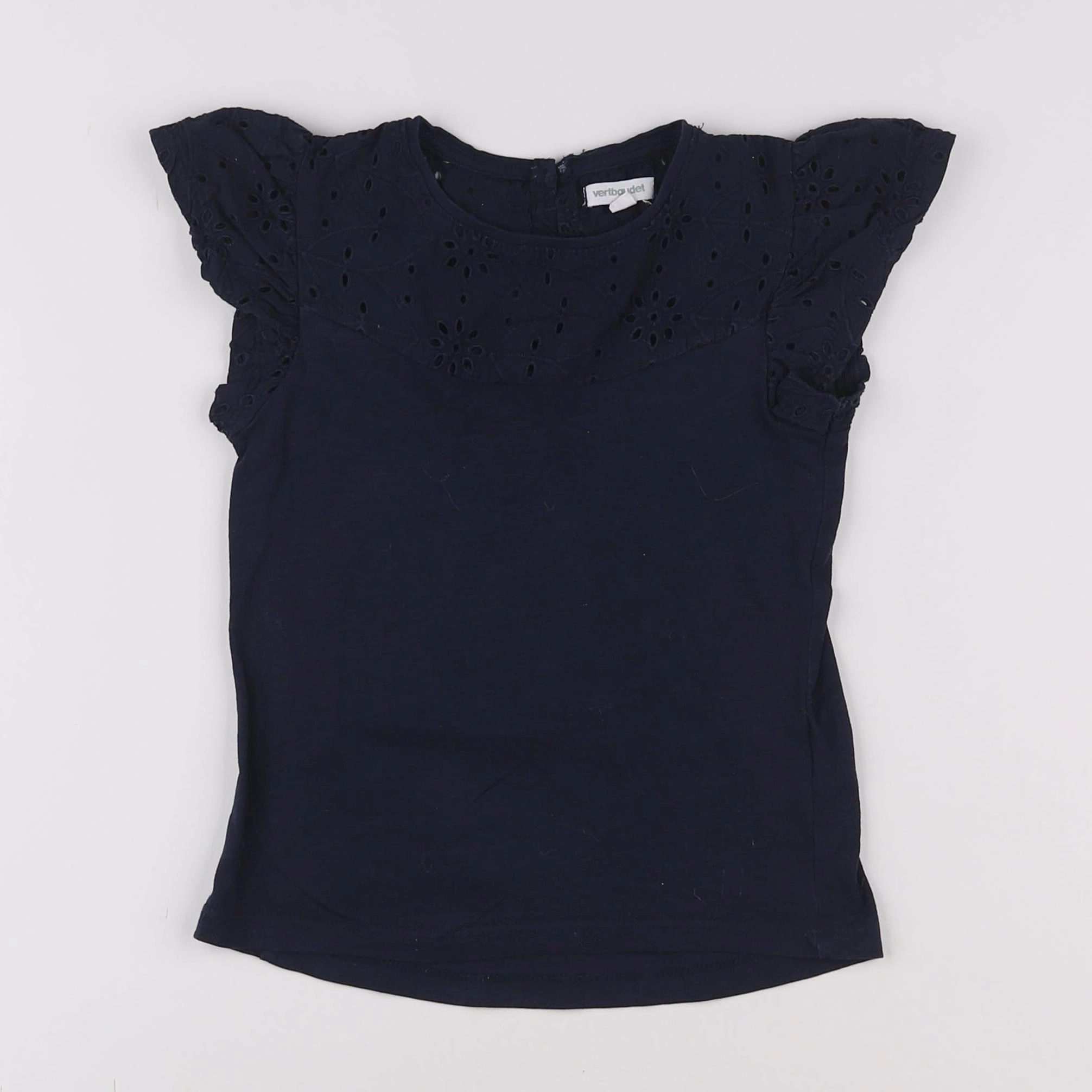 Vertbaudet - tee-shirt bleu - 5 ans