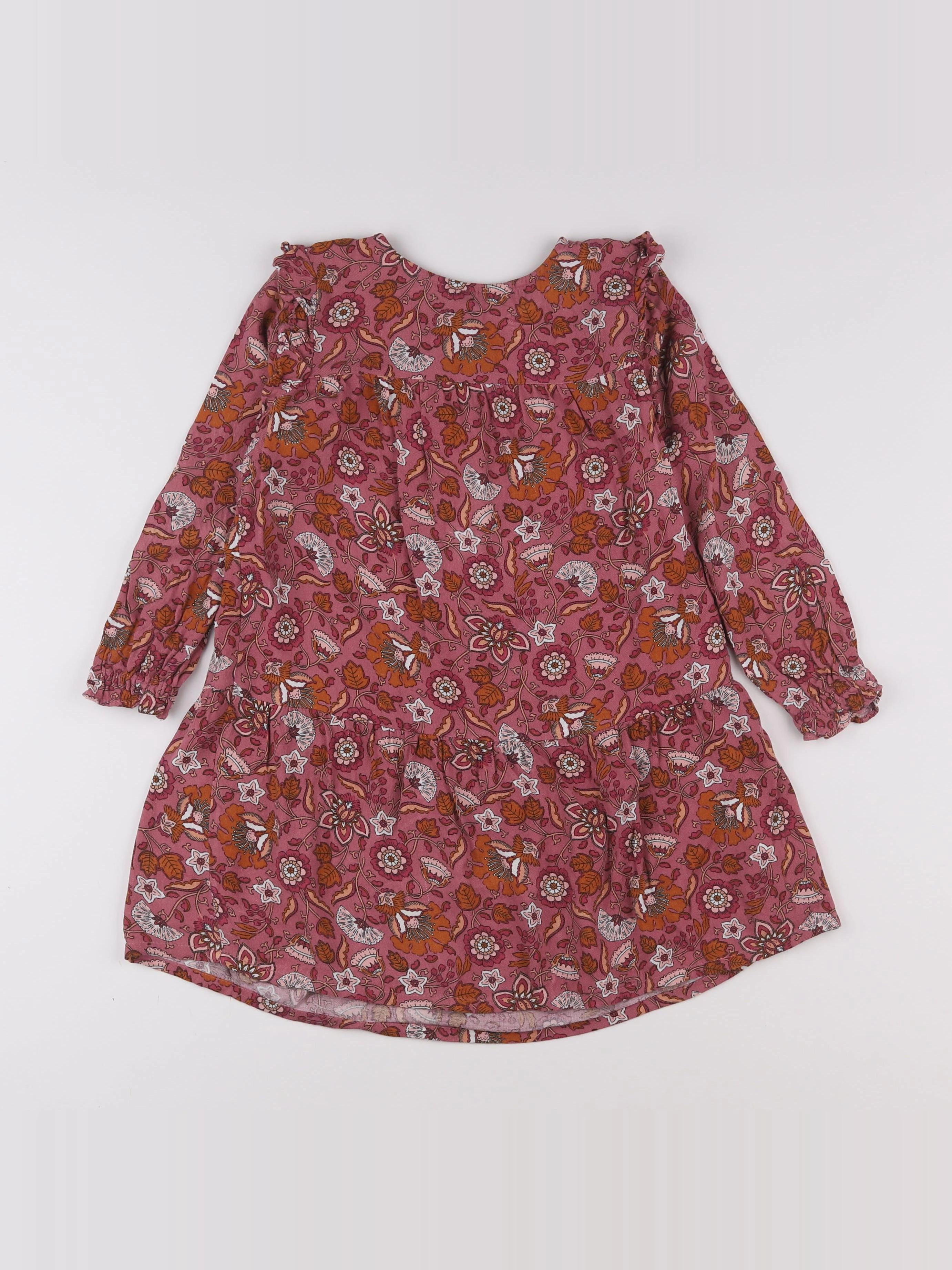 Vertbaudet - robe rose - 5 ans