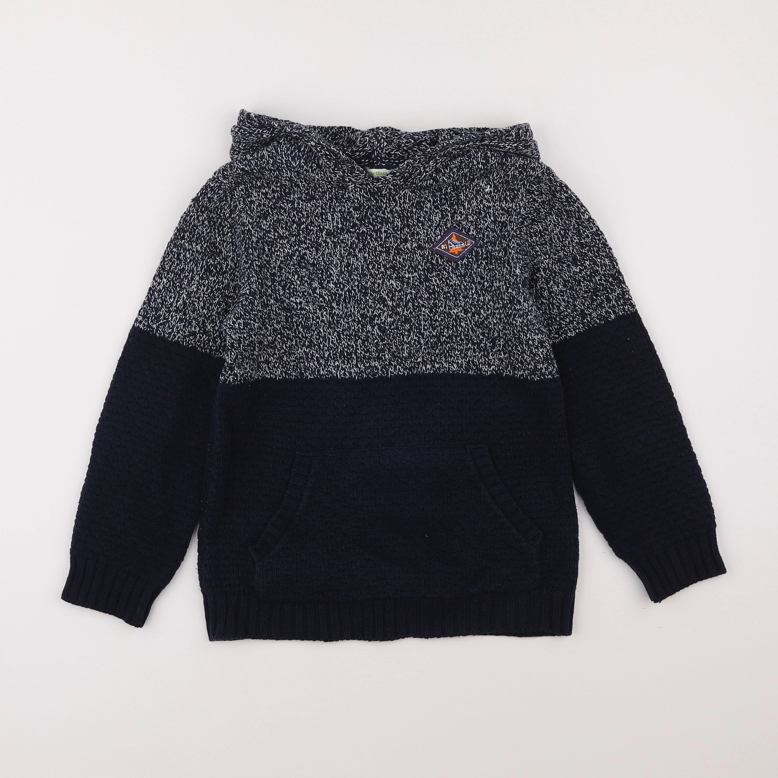Vertbaudet - pull bleu - 8 ans