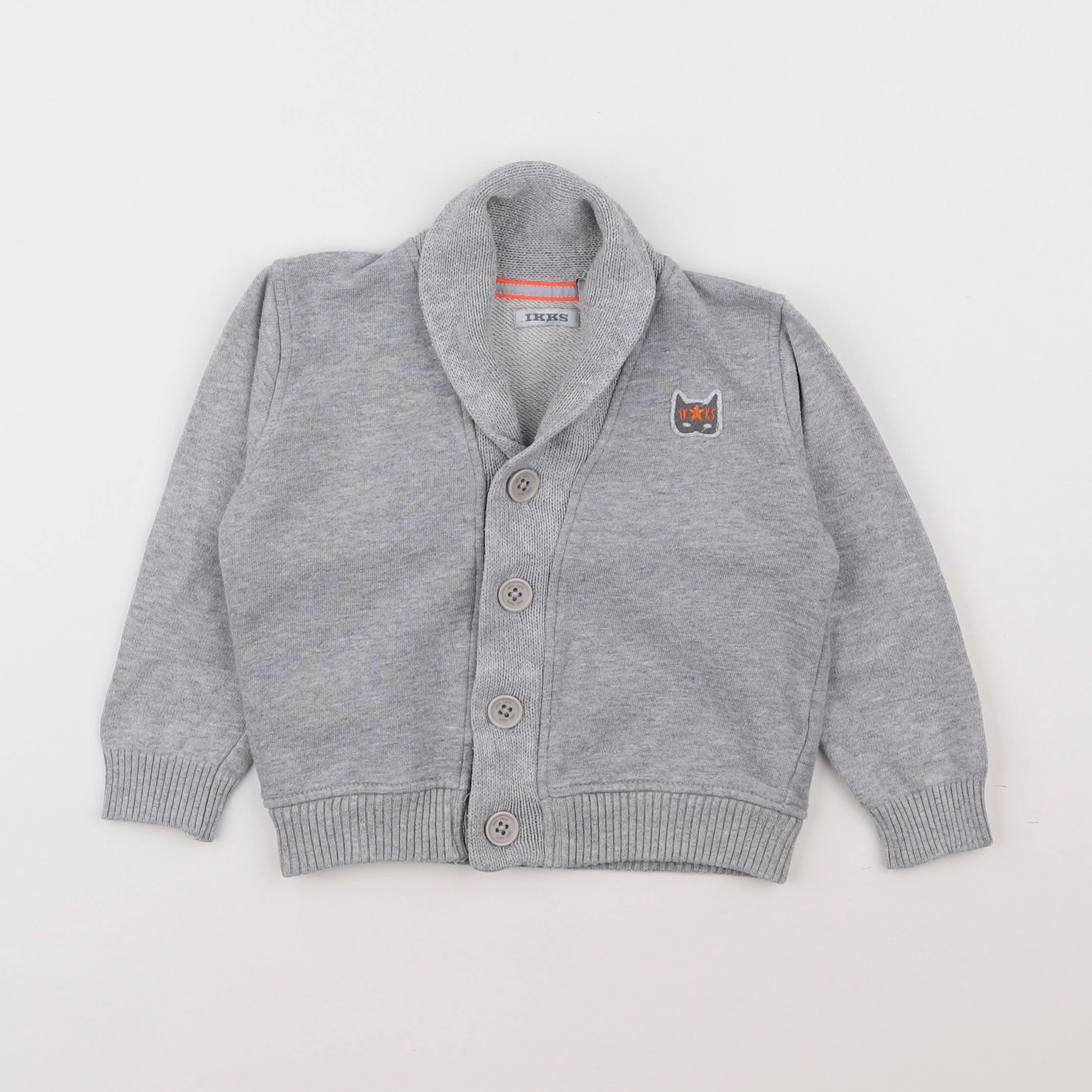 IKKS - gilet gris - 2 ans