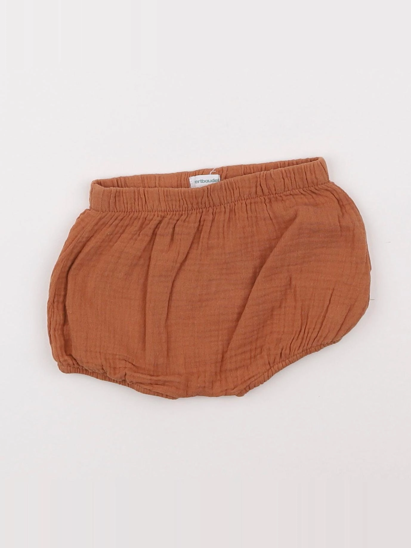 Vertbaudet - bloomer marron - 6 mois